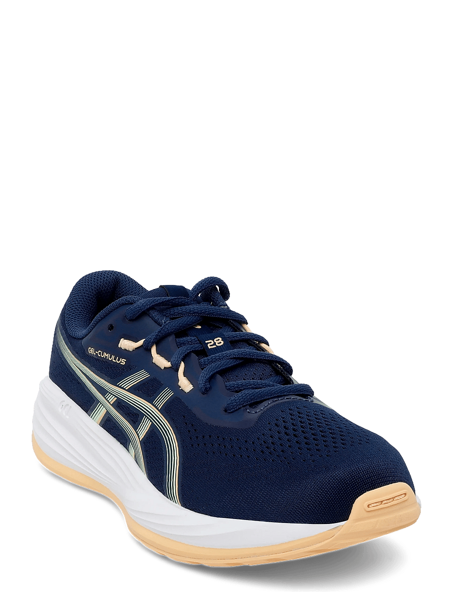 Asics - GEL-CUMULUS 28 GS - independence blue/orange glow - 0