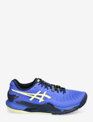 Asics - GEL-RESOLUTION 9 PADEL - rakešu sporta veidu apavi - illusion blue/glow yellow - 1