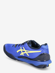 Asics - GEL-RESOLUTION 9 PADEL - rakešu sporta veidu apavi - illusion blue/glow yellow - 2
