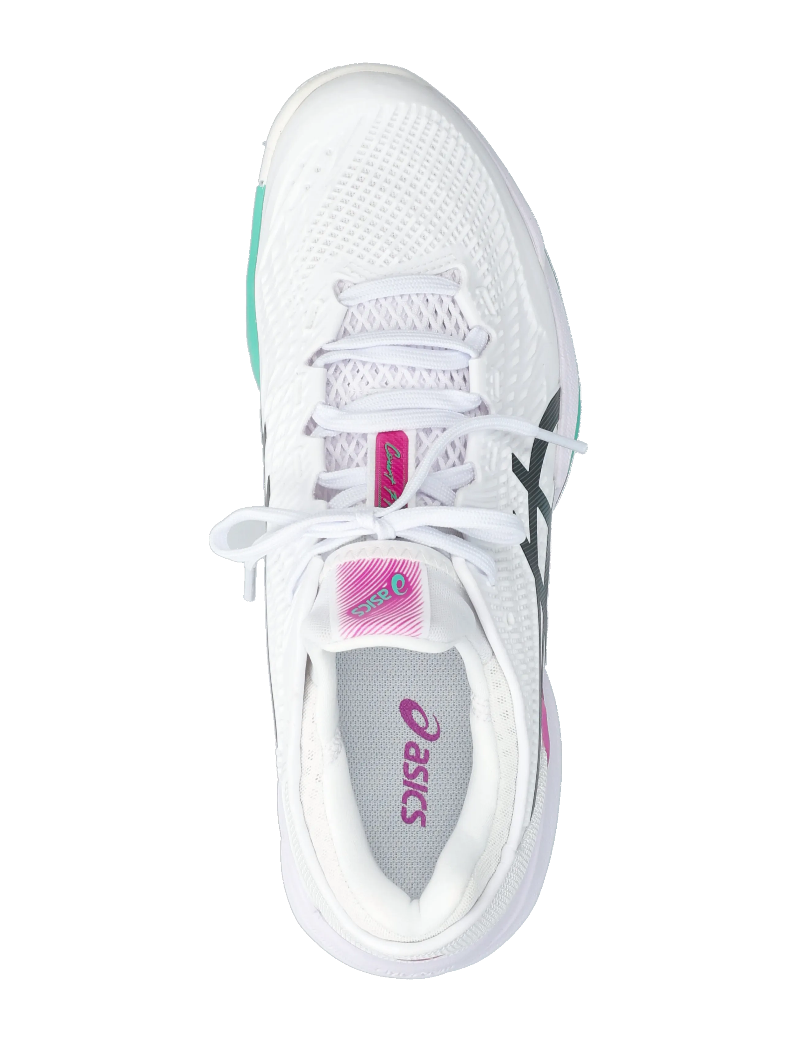 Asics - COURT FF 3 - tennis shoes - white/digital sakura - 3