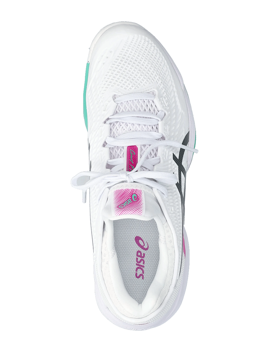 Asics - COURT FF 3 - tennisschuhe - white/digital sakura - 3