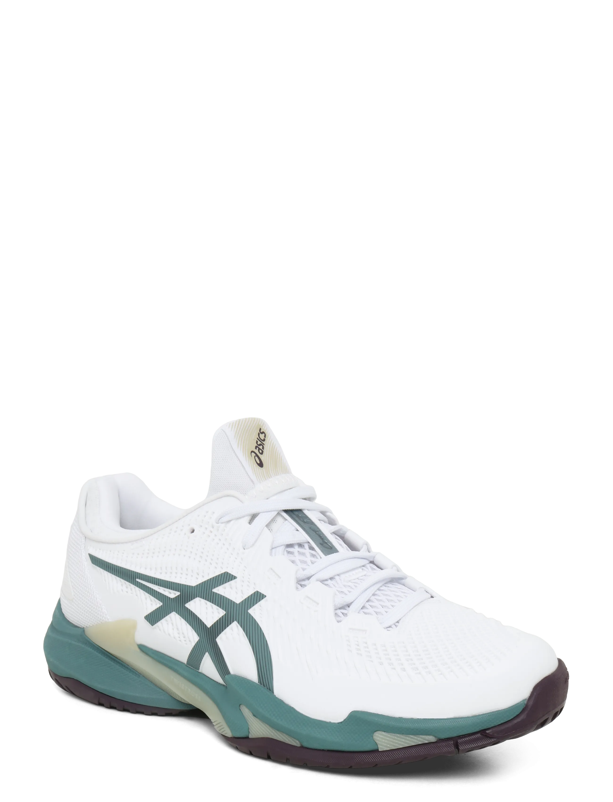 Asics COURT FF 3 - Fitness & Running - WHITE/FOGGY TEAL / white