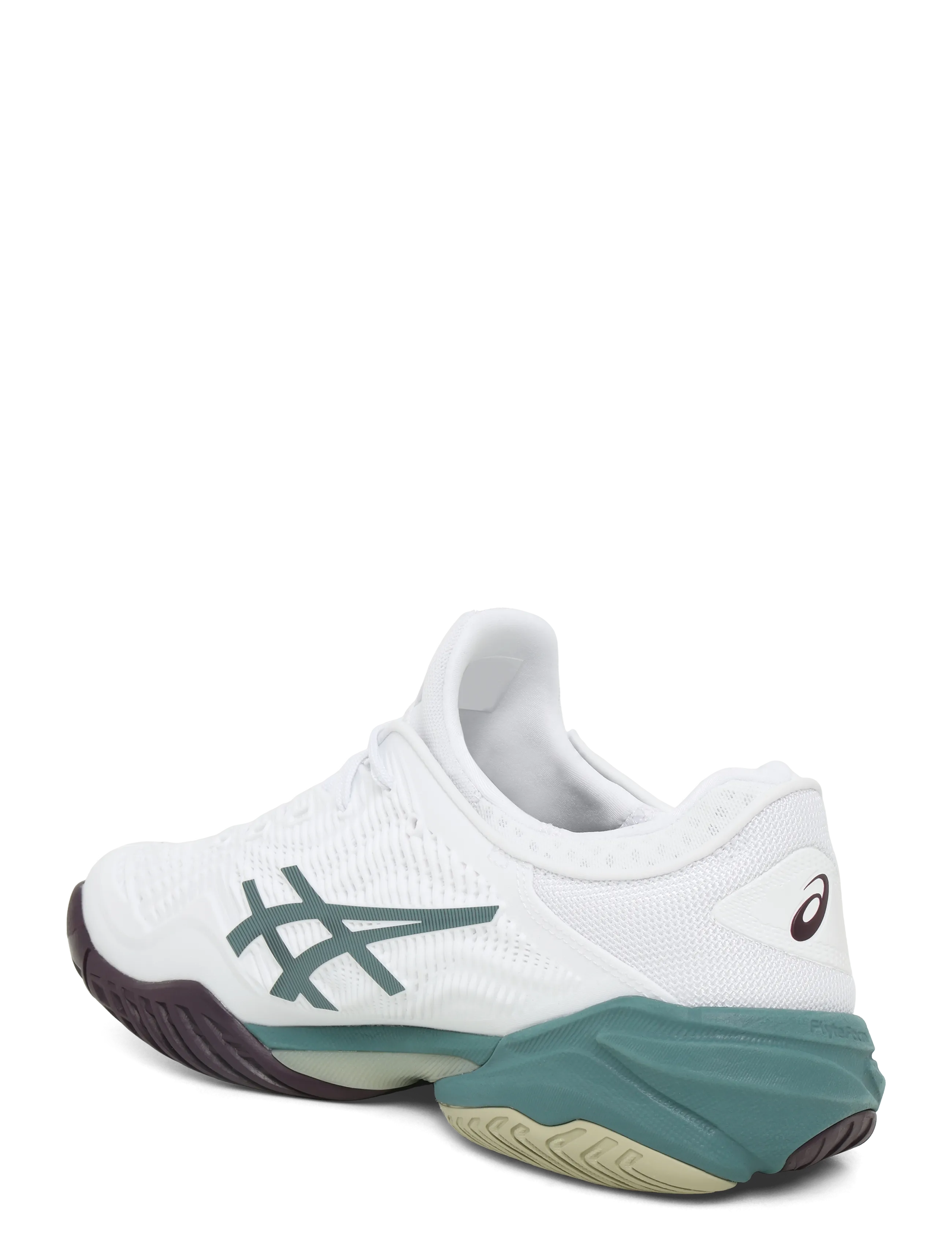 Asics - COURT FF 3 - tennis shoes - white/foggy teal - 1