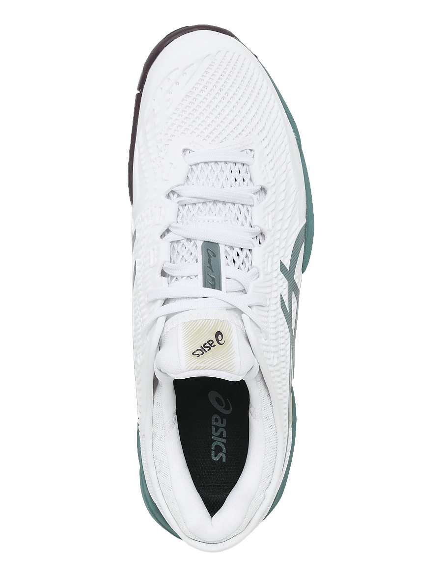 Asics - COURT FF 3 - tennisschuhe - white/foggy teal - 3