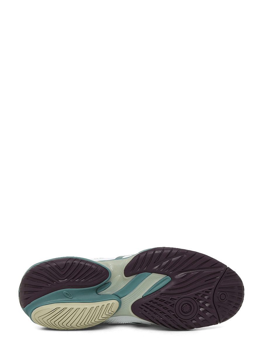 Asics - COURT FF 3 - tennisschuhe - white/foggy teal - 4