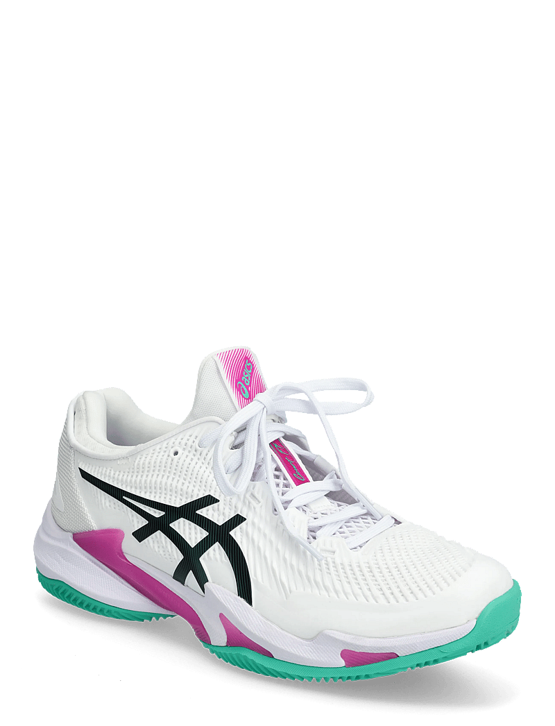 Asics - COURT FF 3 CLAY - tenniskengät - white/digital sakura - 0