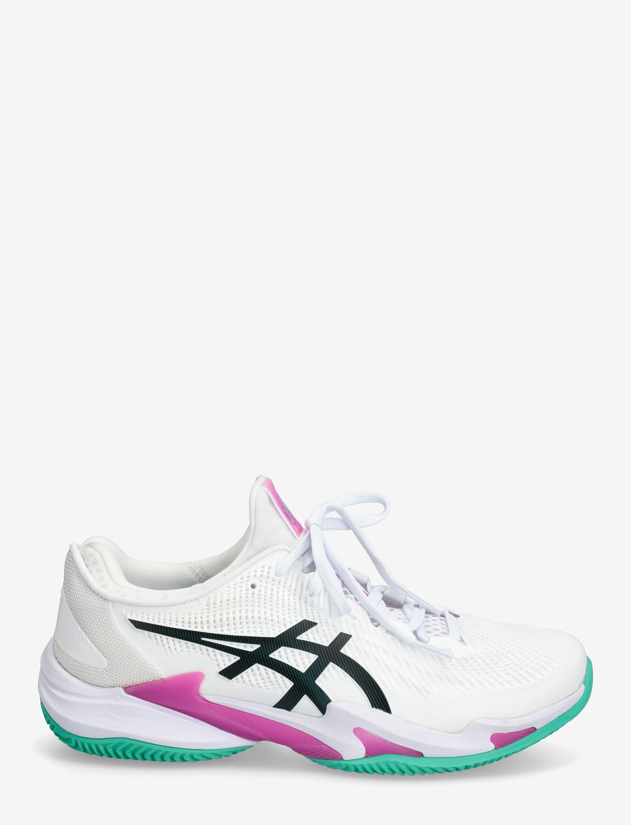 Asics - COURT FF 3 CLAY - tenniskengät - white/digital sakura - 1