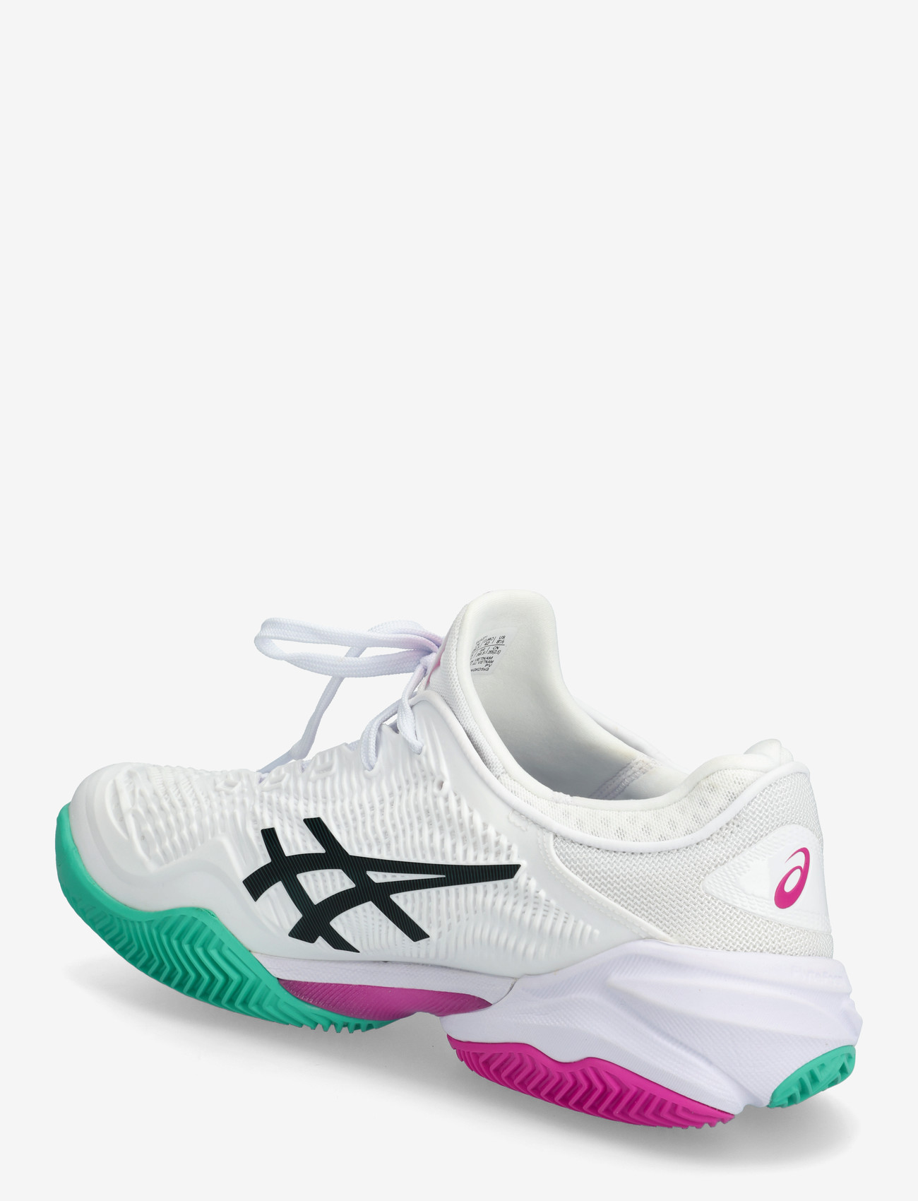 Asics - COURT FF 3 CLAY - tenniskengät - white/digital sakura - 2