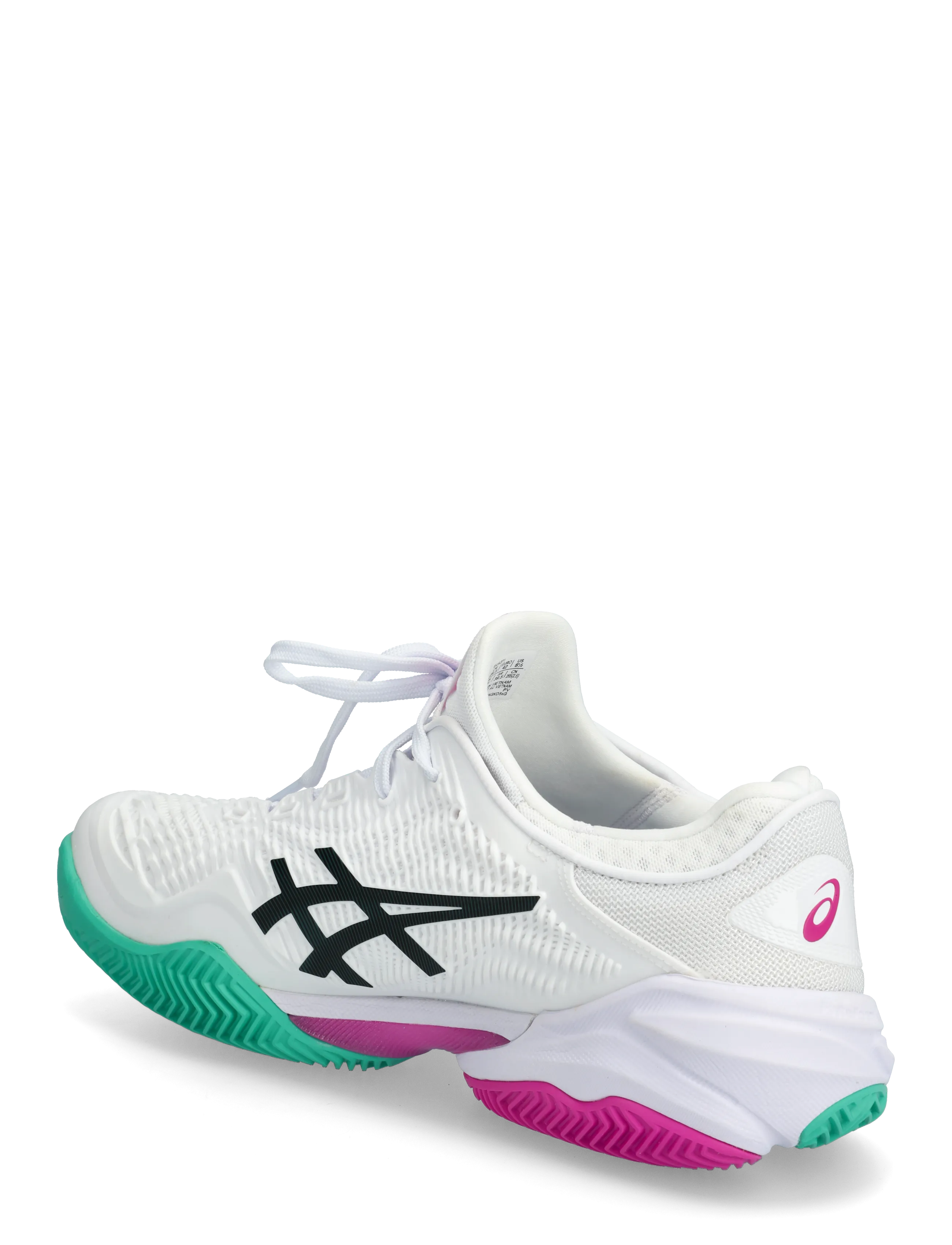 Asics - COURT FF 3 CLAY - tennisskor - white/digital sakura - 2