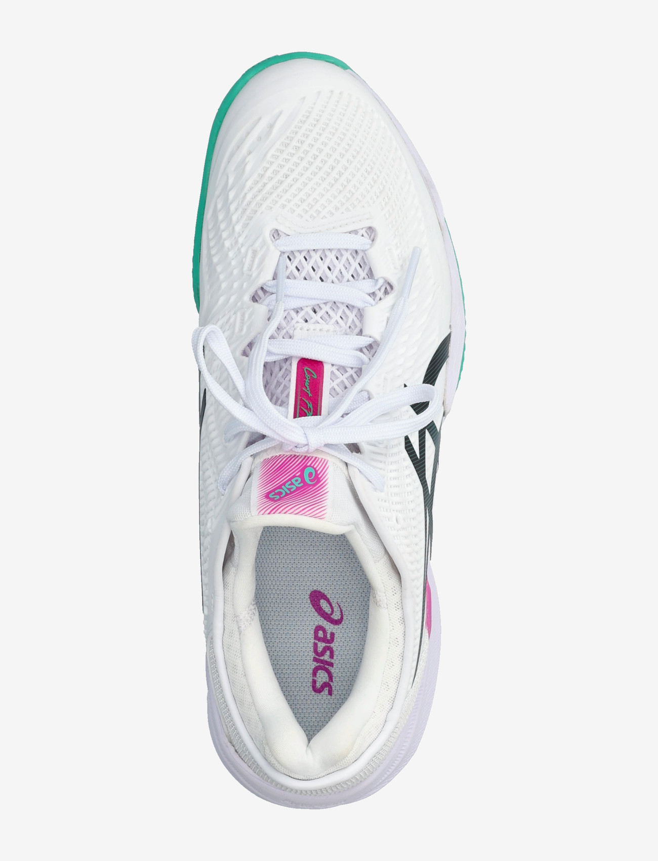 Asics - COURT FF 3 CLAY - tenniskengät - white/digital sakura - 3