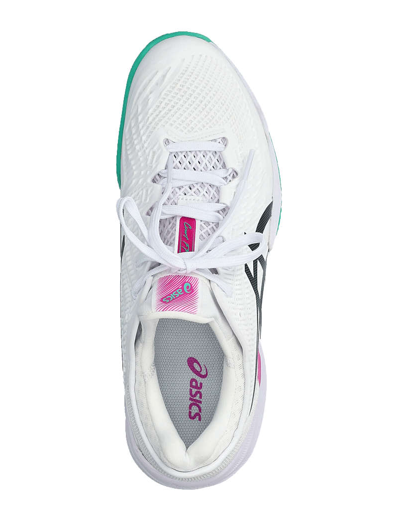 Asics - COURT FF 3 CLAY - tenniskengät - white/digital sakura - 3