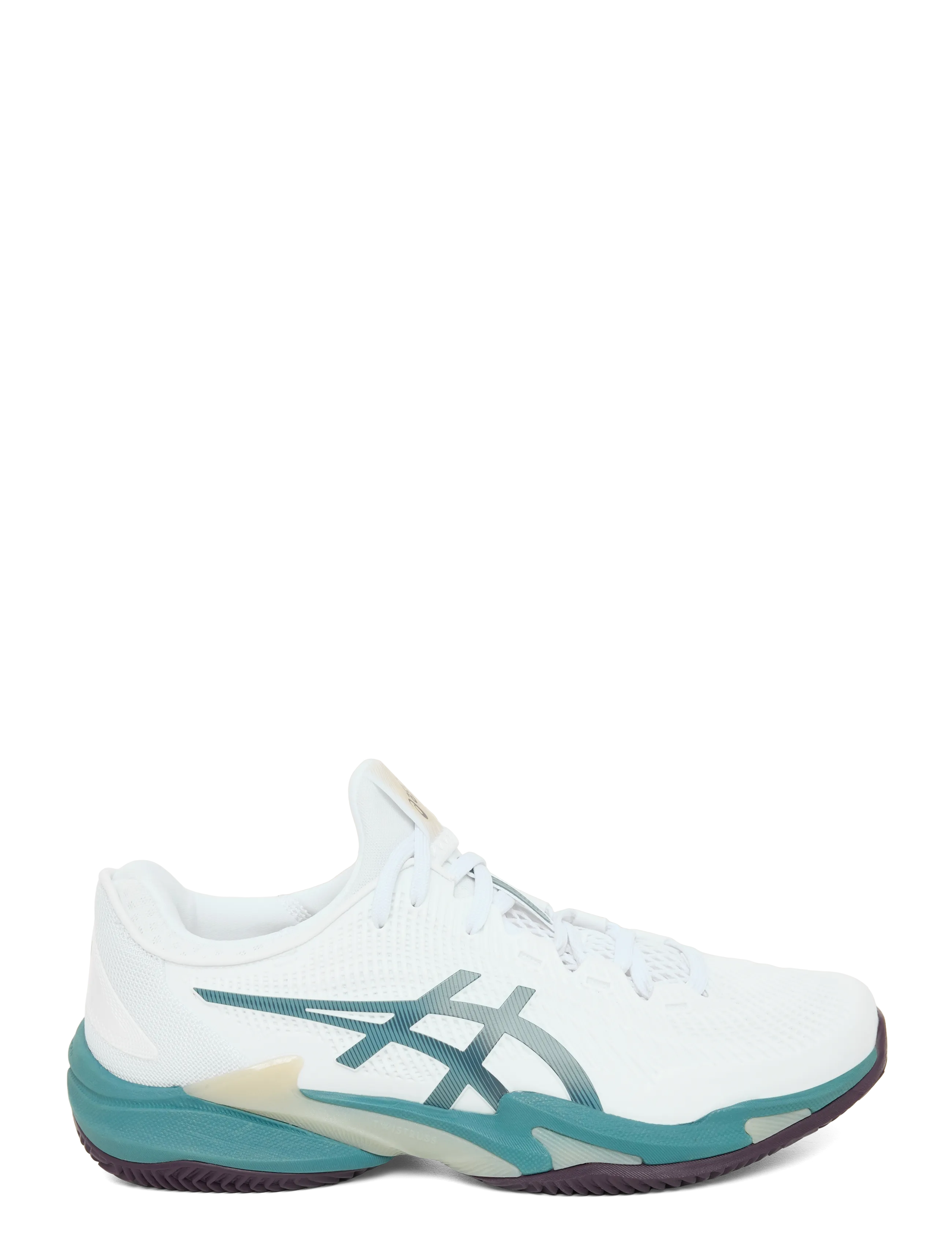 Asics - COURT FF 3 CLAY - tennisskor - white/foggy teal - 2