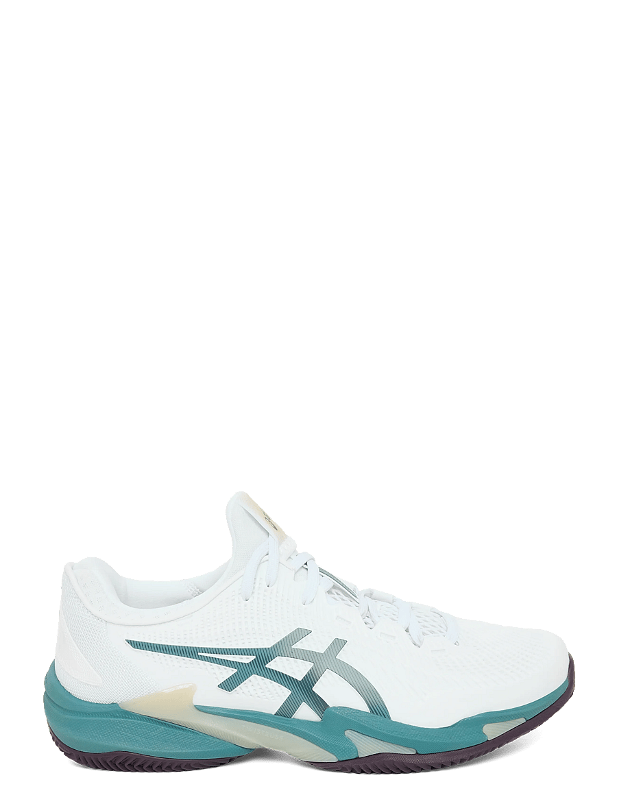Asics - COURT FF 3 CLAY - tennisskor - white/foggy teal - 2