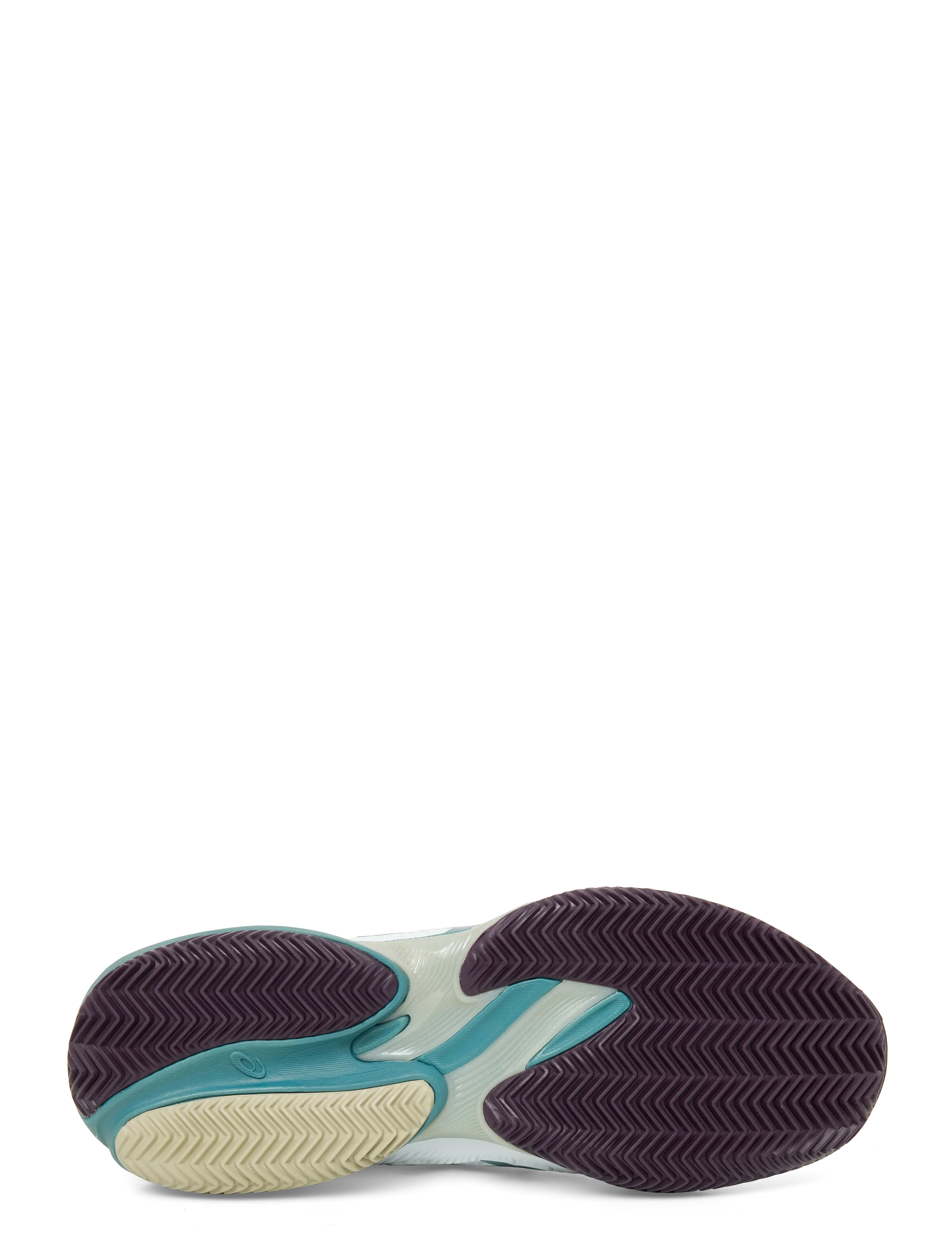 Asics - COURT FF 3 CLAY - tennisskor - white/foggy teal - 4