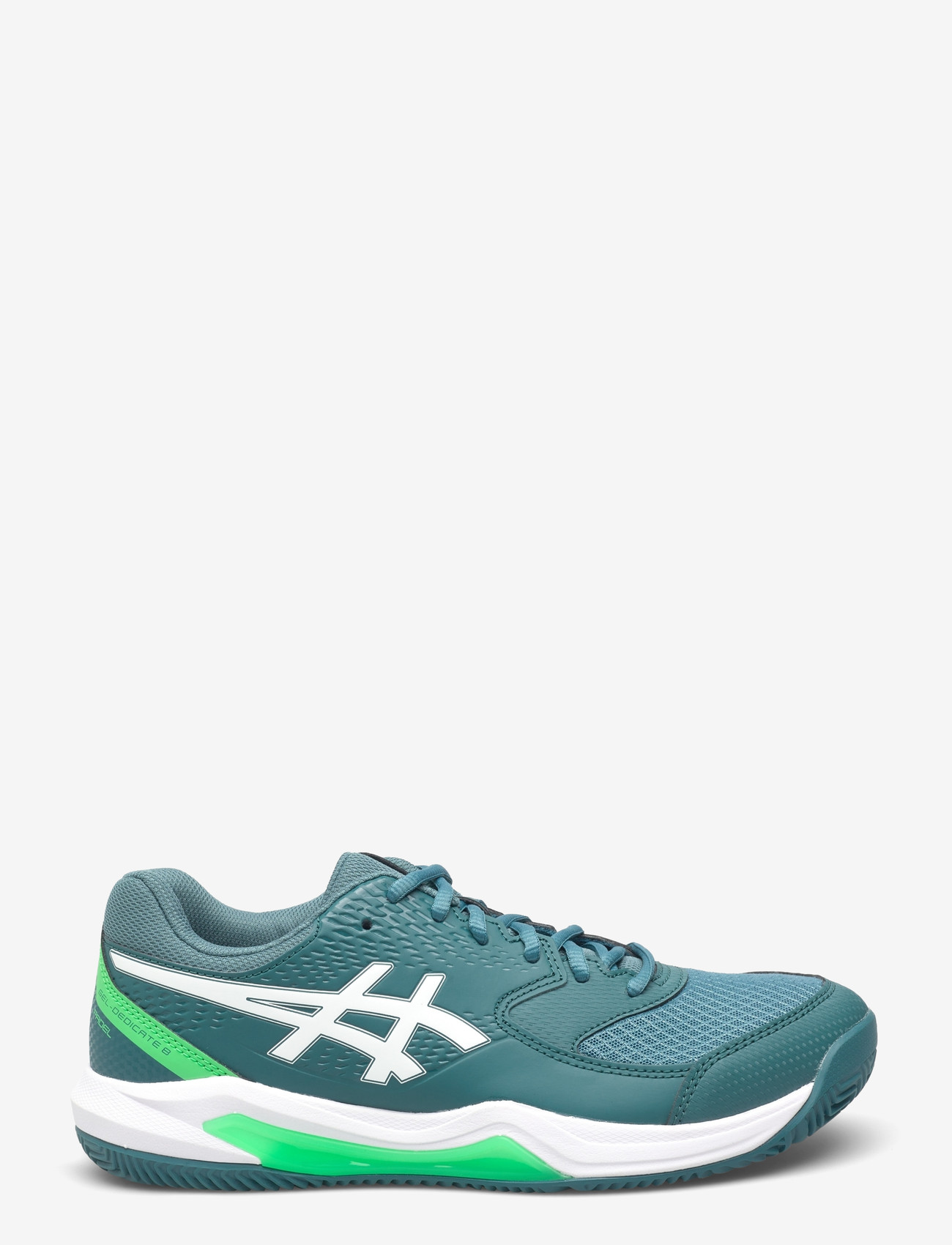 Asics - GEL-DEDICATE 8 PADEL - padelskor - misty pine/white - 1