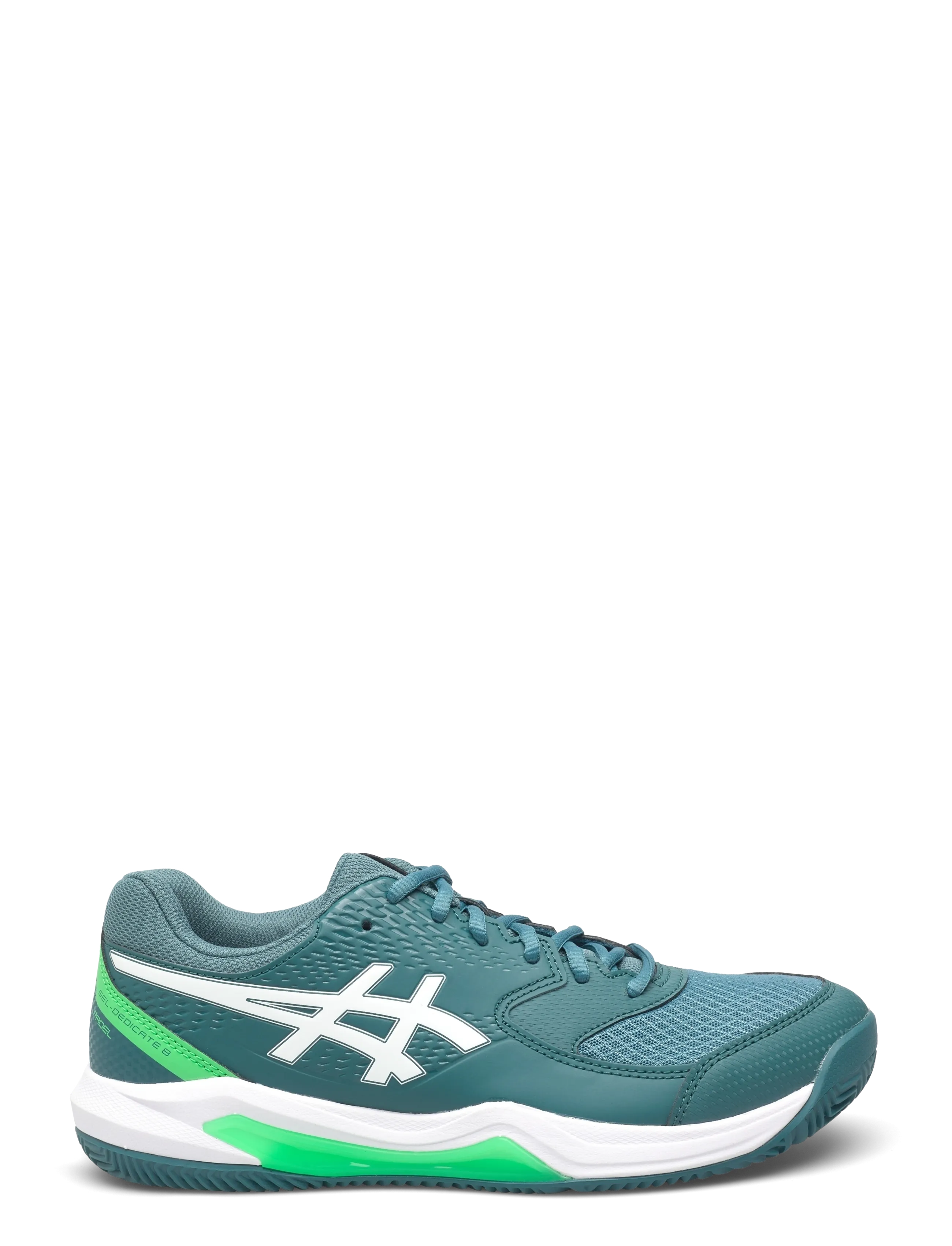 Asics - GEL-DEDICATE 8 PADEL - padel shoes - misty pine/white - 1