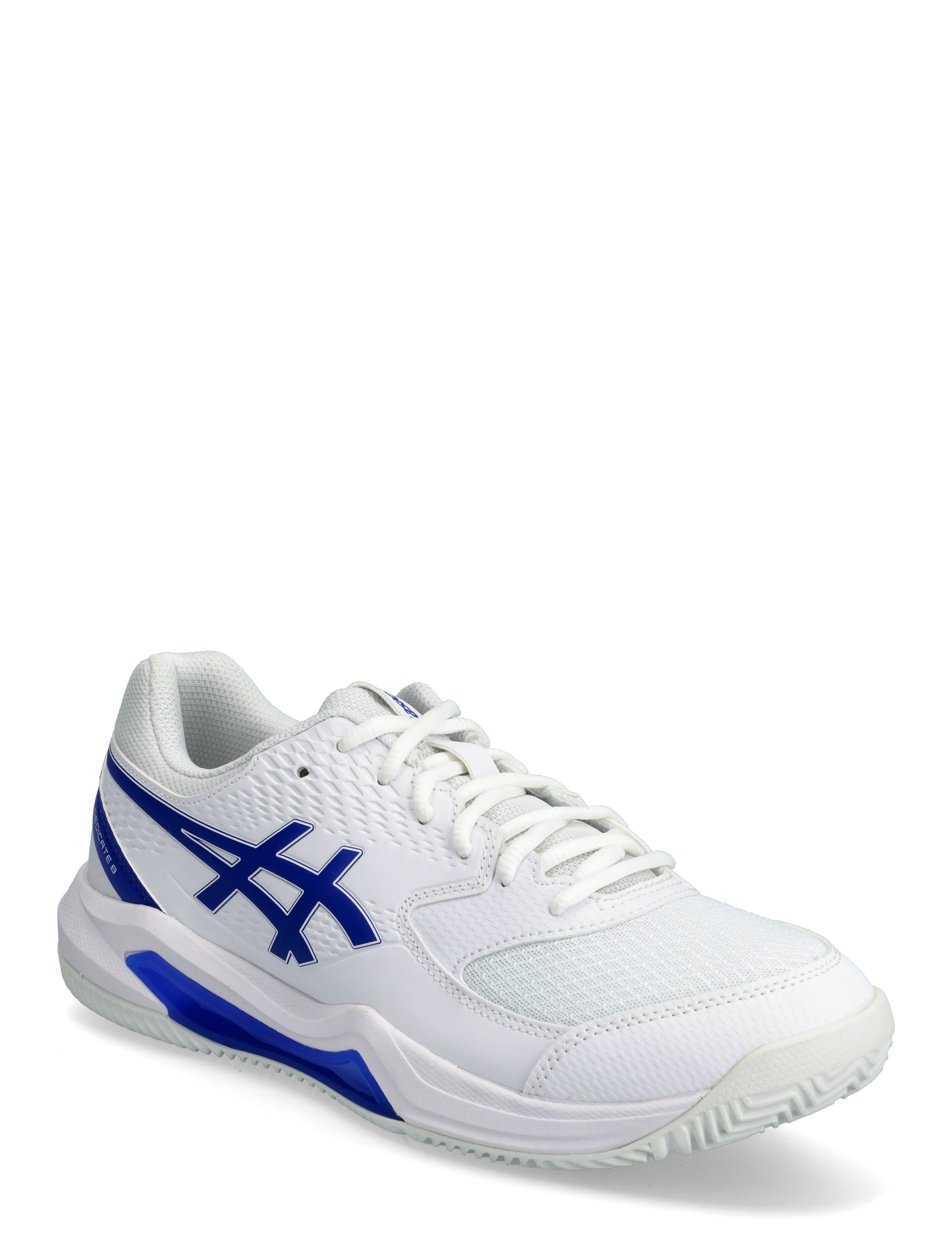 WHITE / DARK COBALT