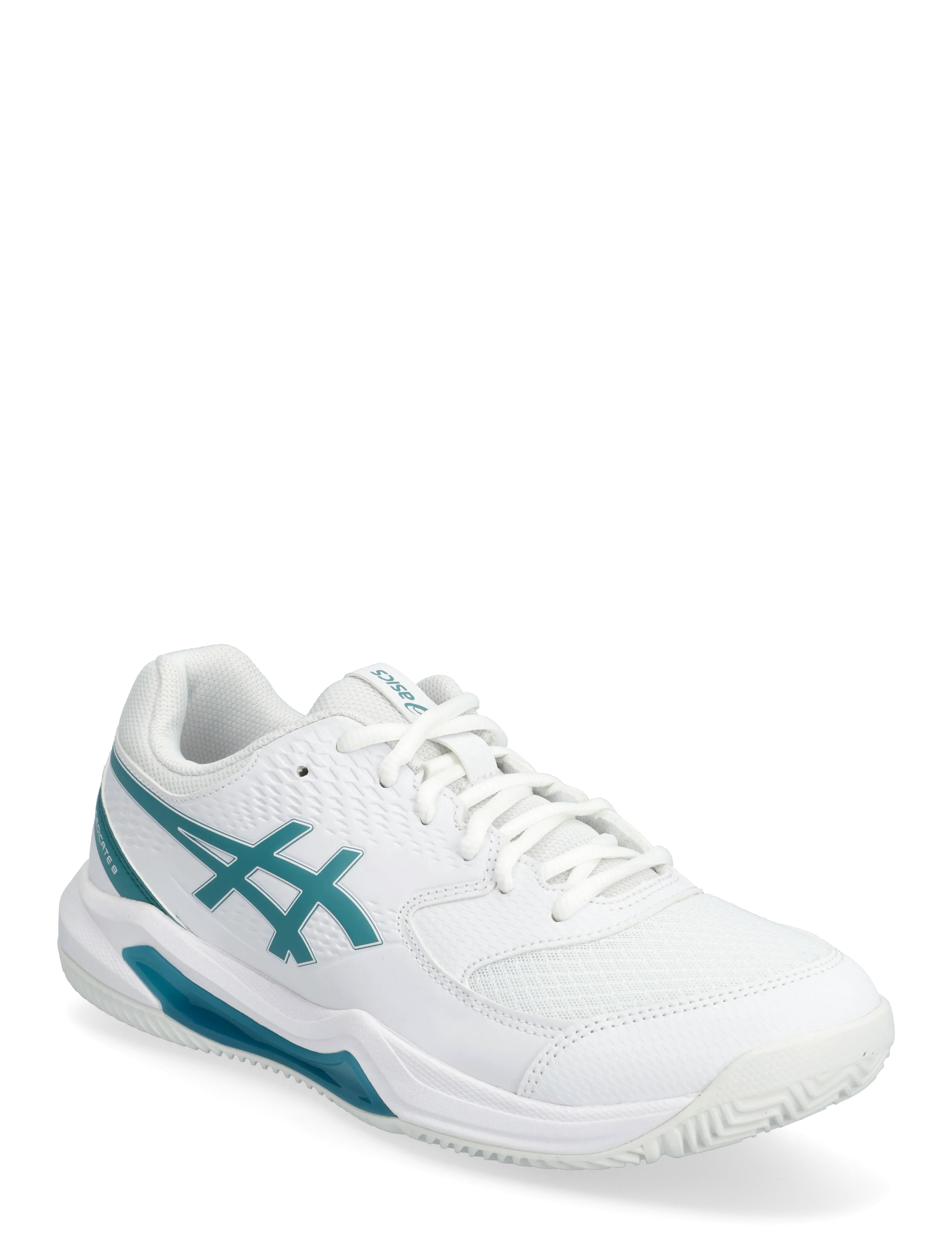 Asics GEL-DEDICATE 8 PADEL - Skor - WHITE/MISTY PINE / white