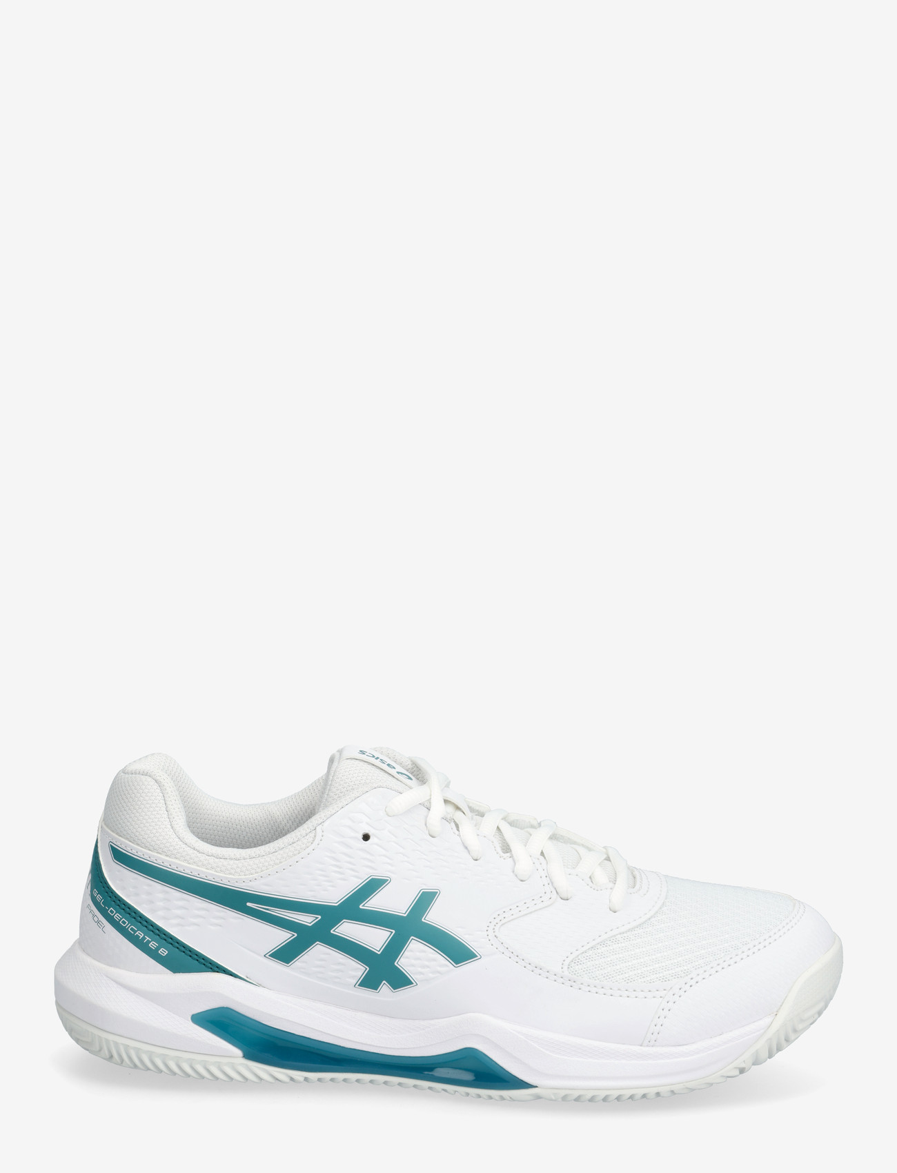 Asics - GEL-DEDICATE 8 PADEL - padel-schuhe - white/misty pine - 1