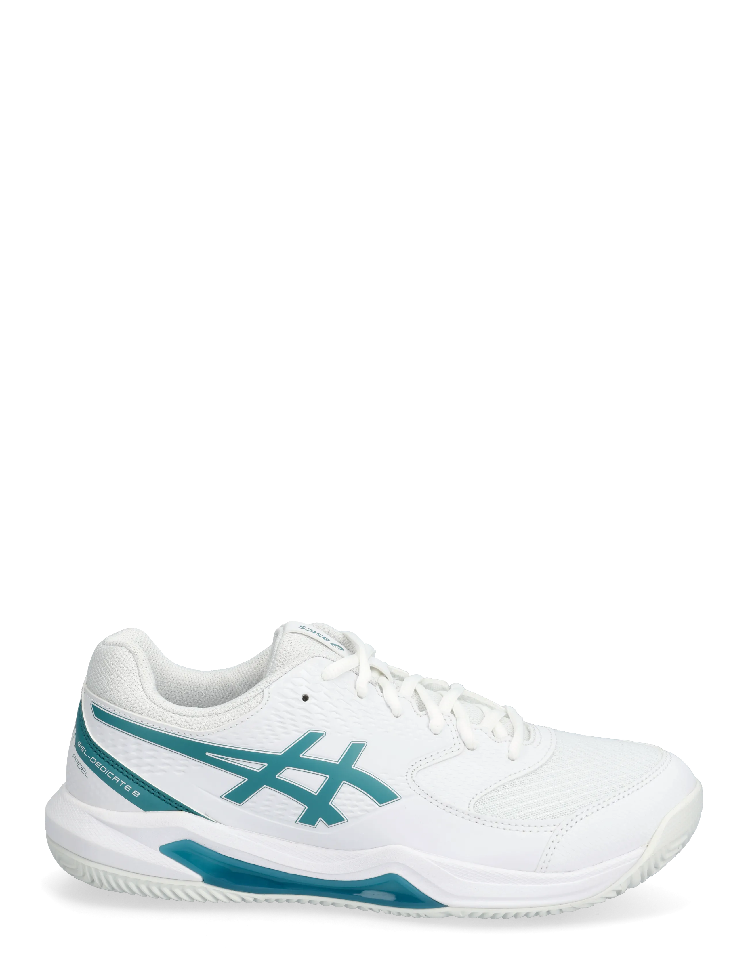 Asics - GEL-DEDICATE 8 PADEL - padel-schuhe - white/misty pine - 1