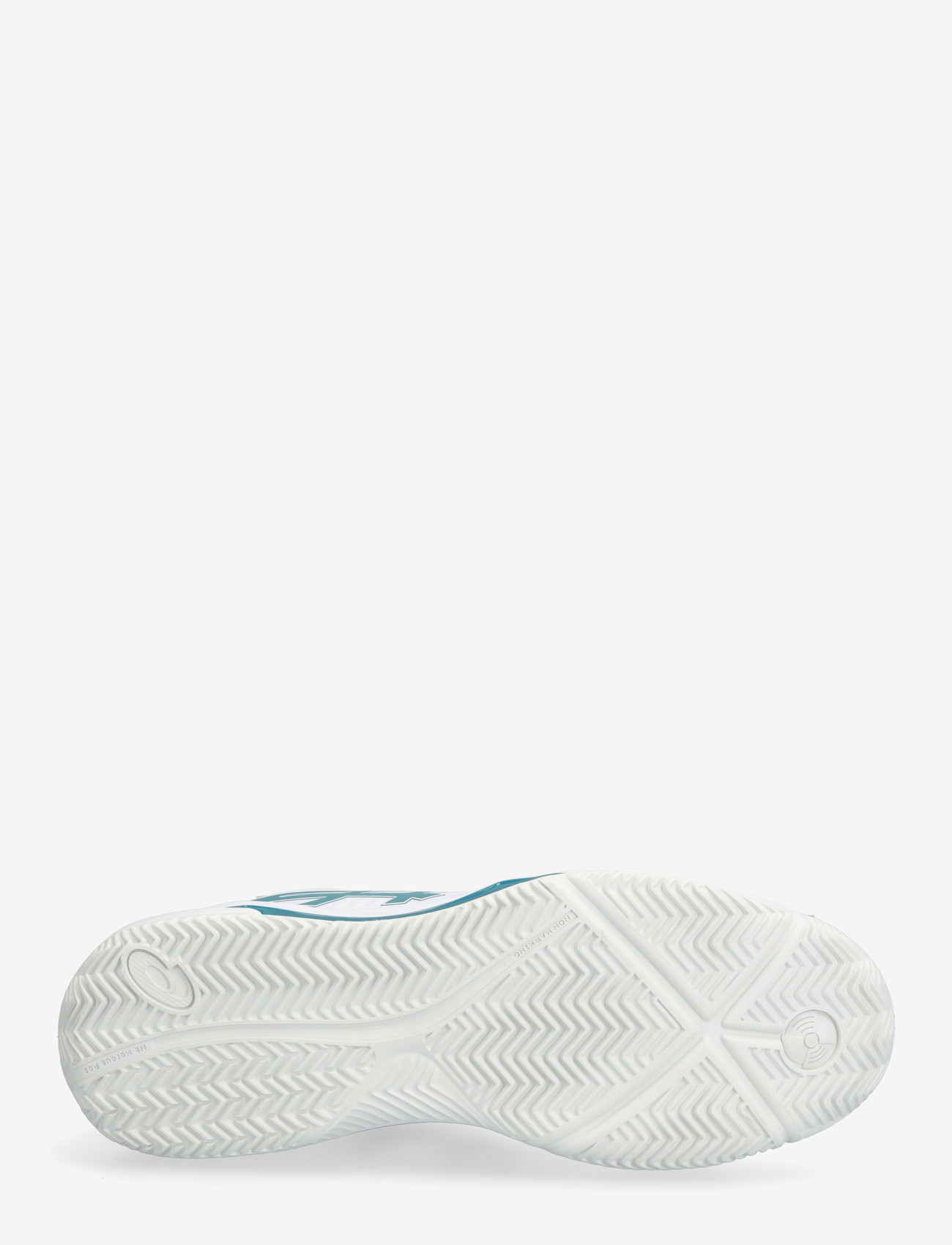Asics - GEL-DEDICATE 8 PADEL - padel-schuhe - white/misty pine - 4