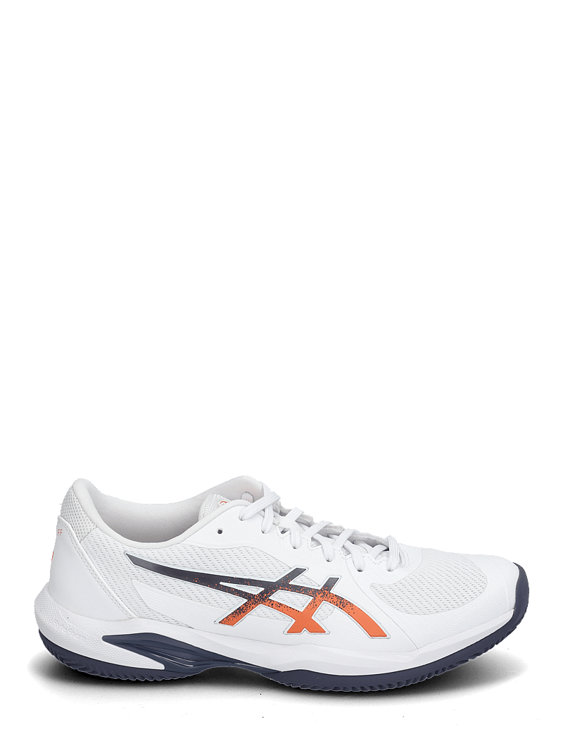 Asics - SOLUTION SWIFT FF 2 CLAY - tennisskor - white/nova orange - 1