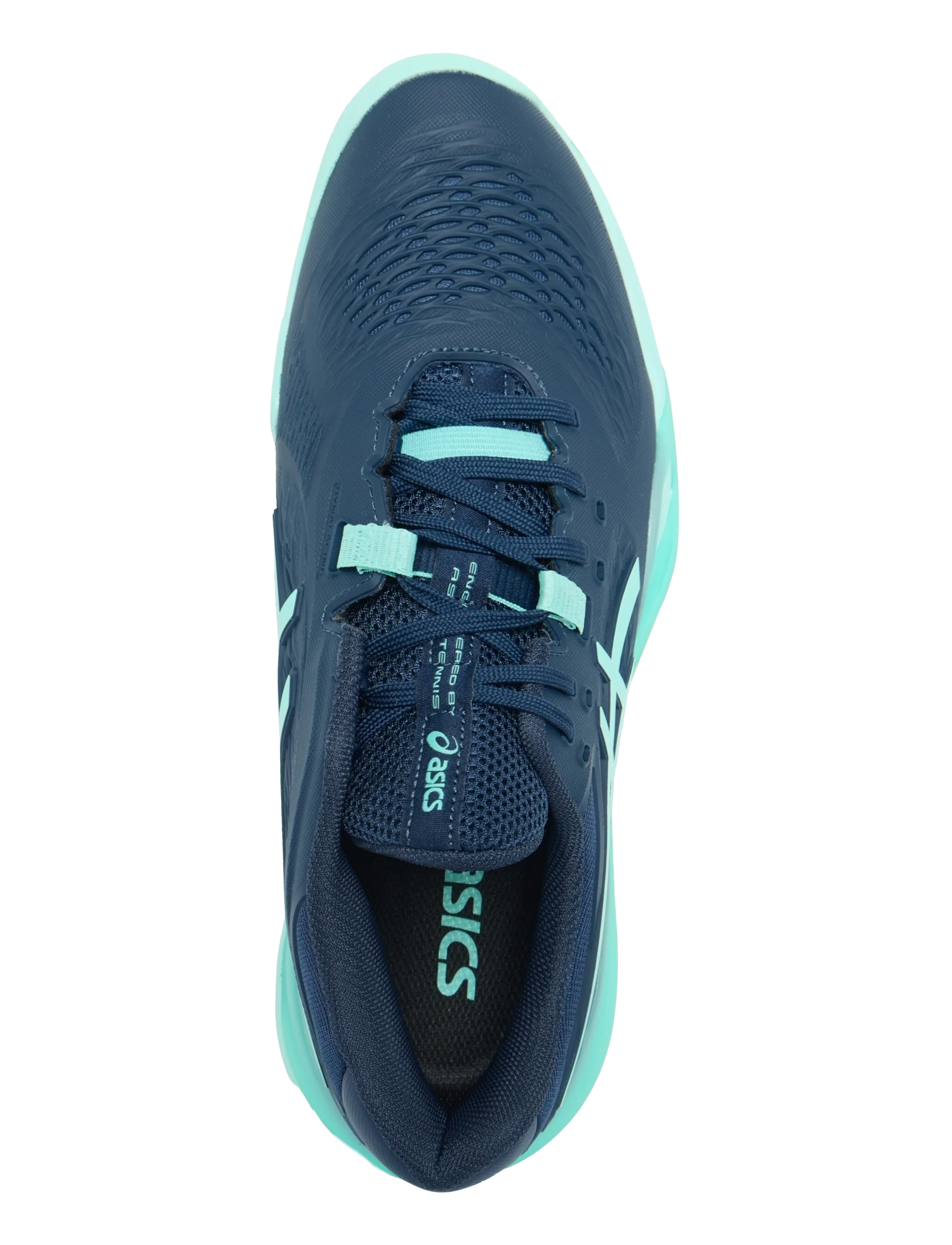 Asics - GEL-RESOLUTION X - tennisejalatsid - night sky/illuminate mint - 3