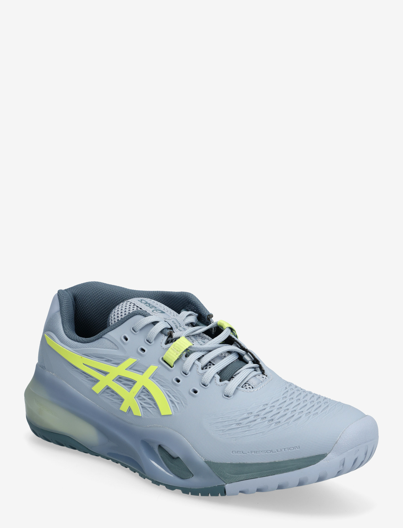 Asics - GEL-RESOLUTION X - tennisschoenen - grey blue/pistachio - 0