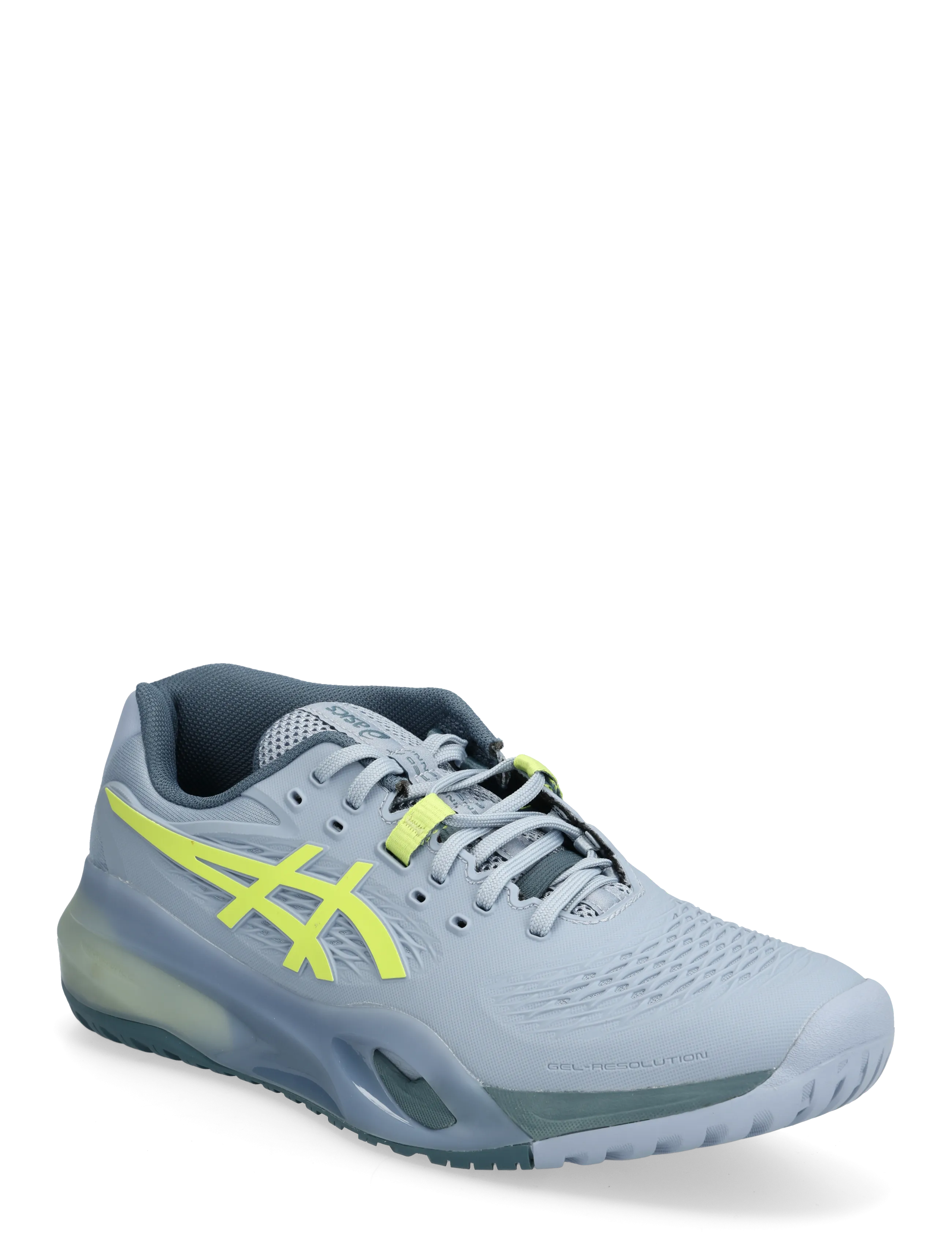Asics GEL-RESOLUTION X - Sko - GREY BLUE/PISTACHIO / grey