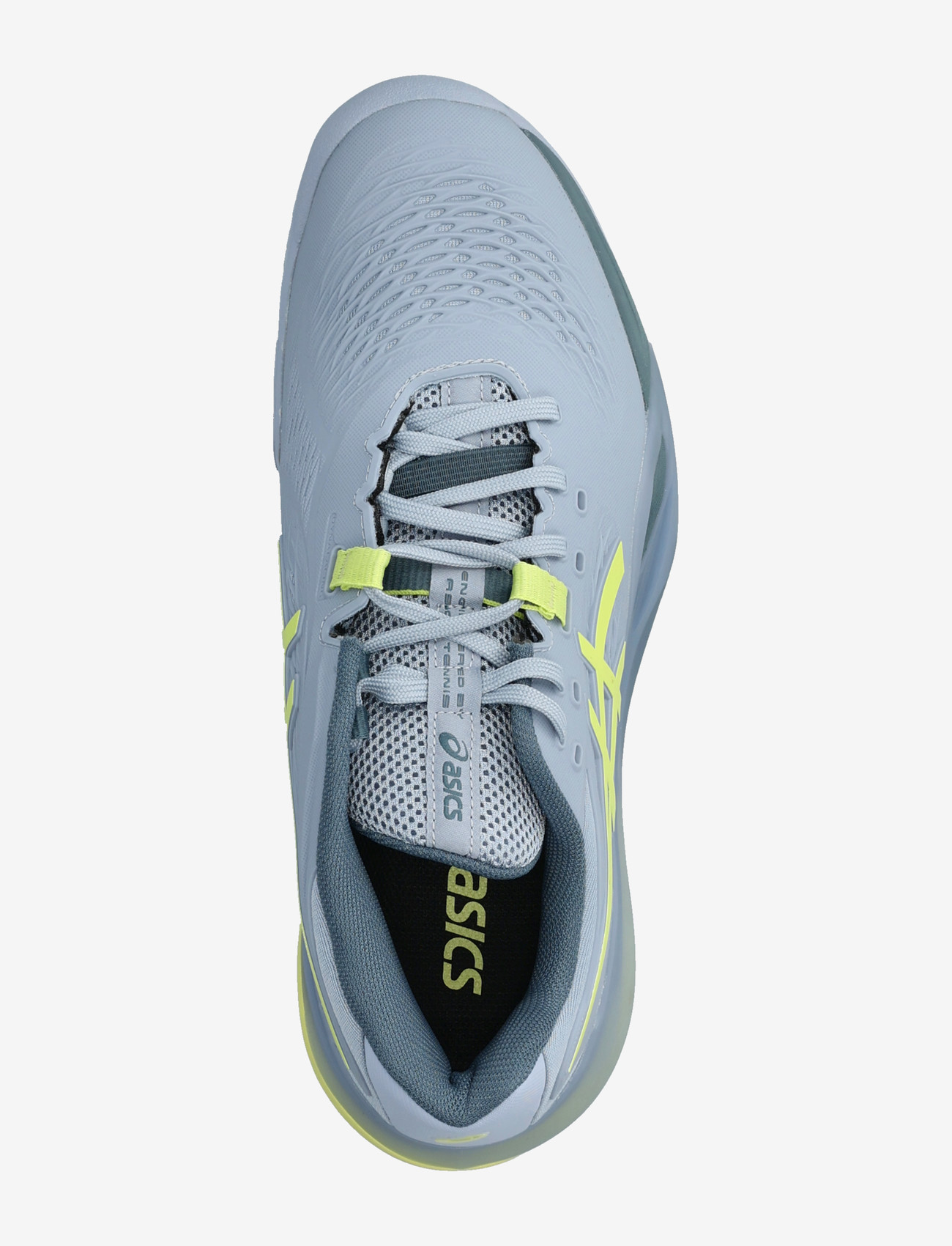 Asics - GEL-RESOLUTION X - tennisschoenen - grey blue/pistachio - 3