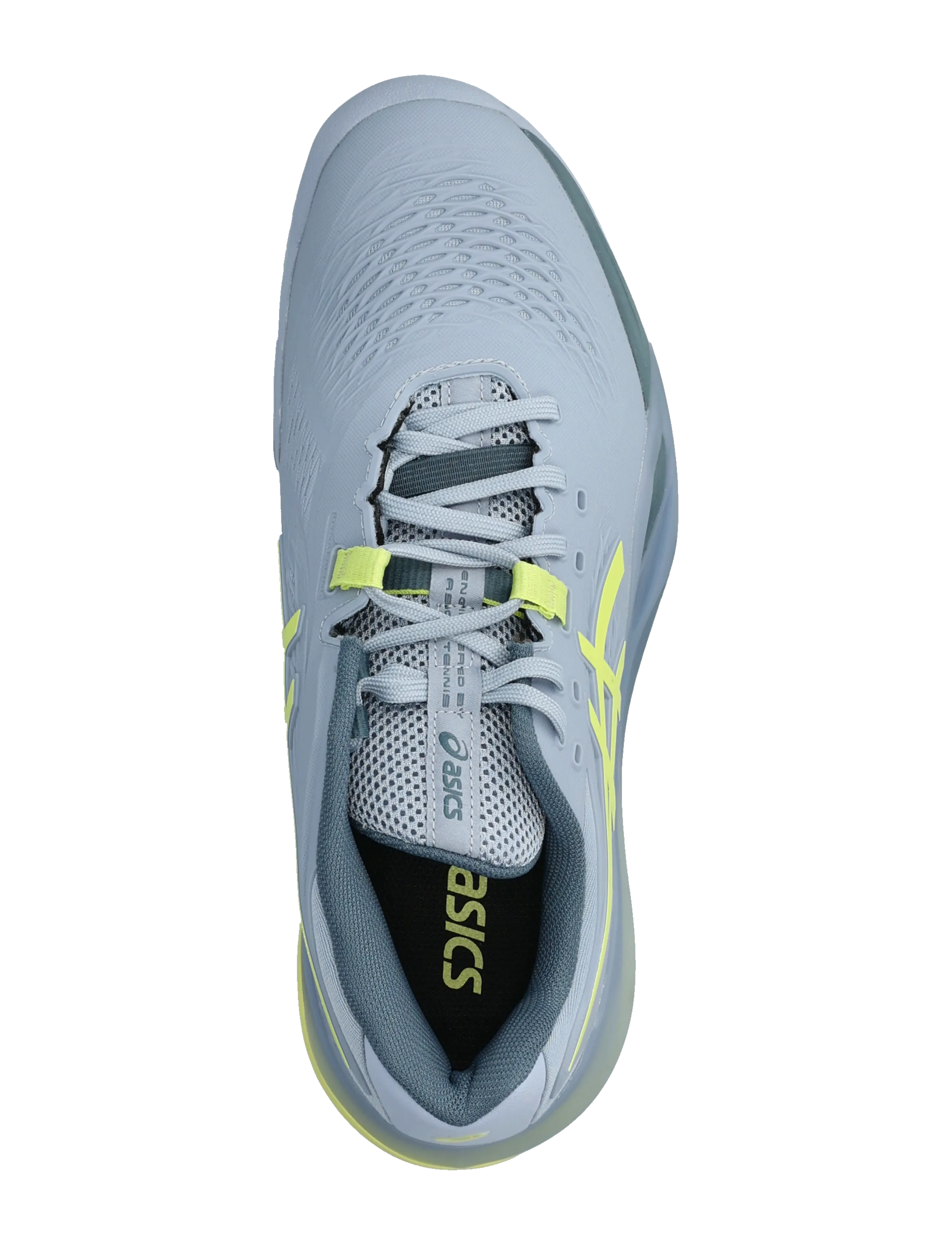 Asics - GEL-RESOLUTION X - tennisskor - grey blue/pistachio - 3