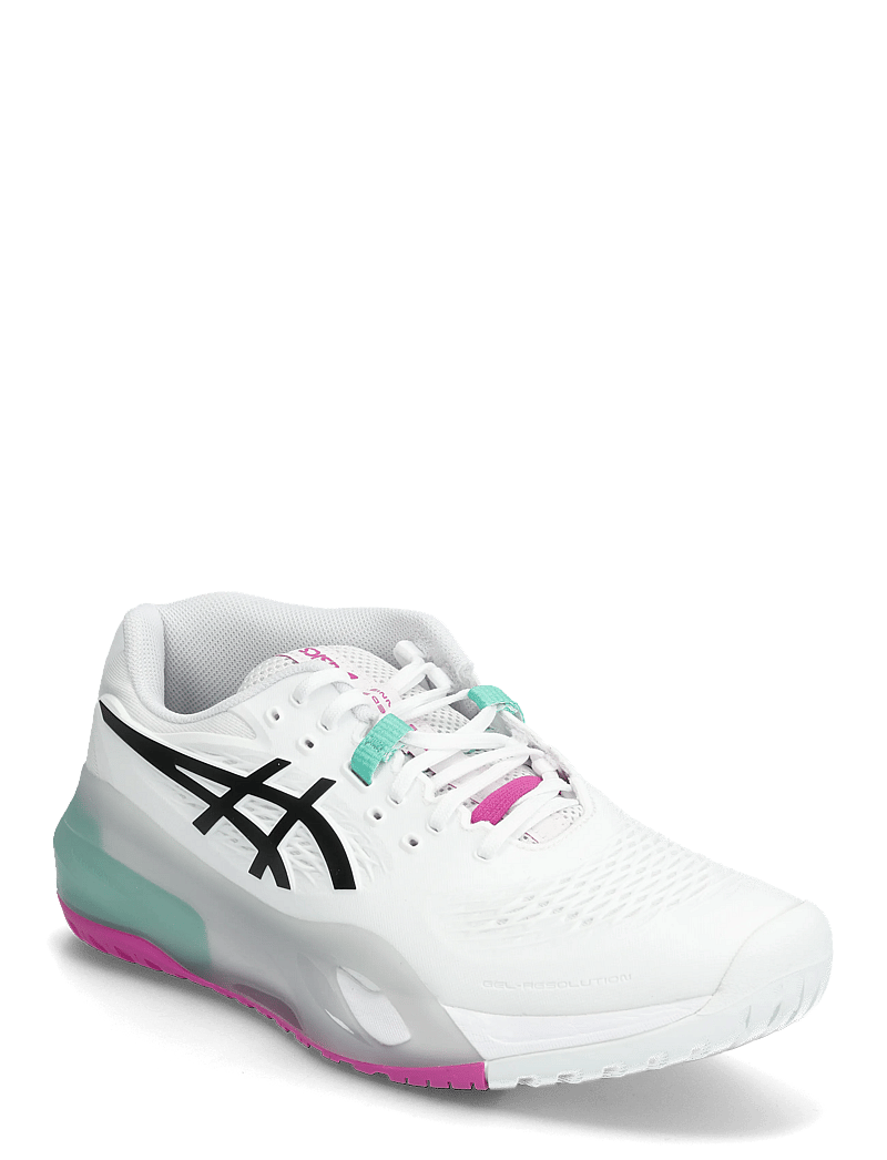 Asics - GEL-RESOLUTION X - tennisschuhe - white/aurora green - 0