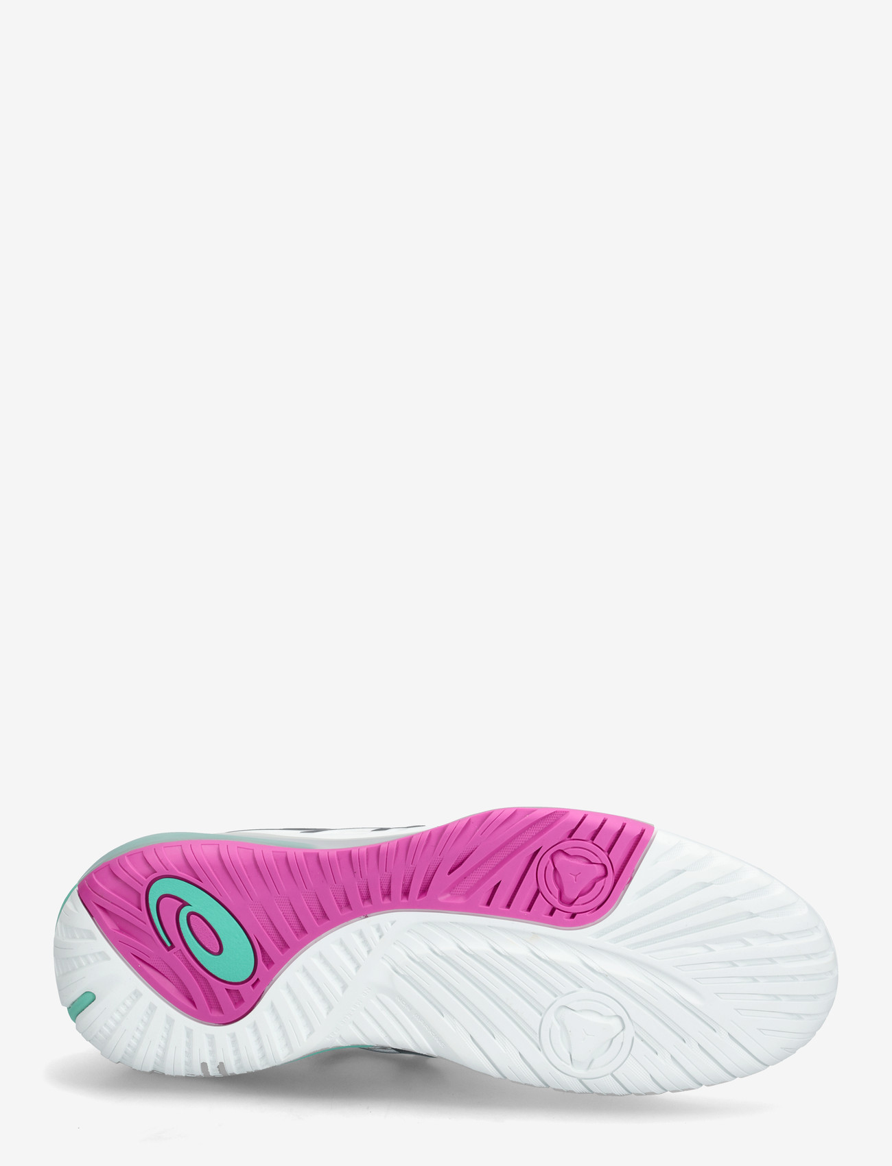 Asics - GEL-RESOLUTION X - tennis shoes - white/aurora green - 4