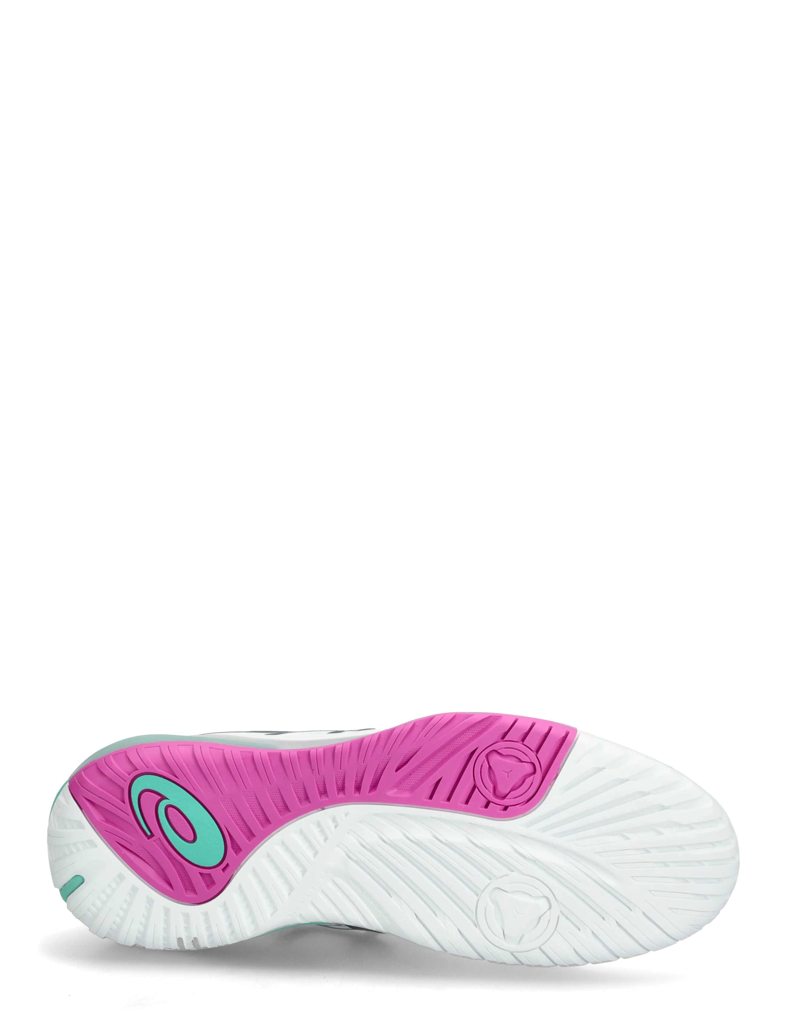 Asics - GEL-RESOLUTION X - tennisskor - white/aurora green - 4