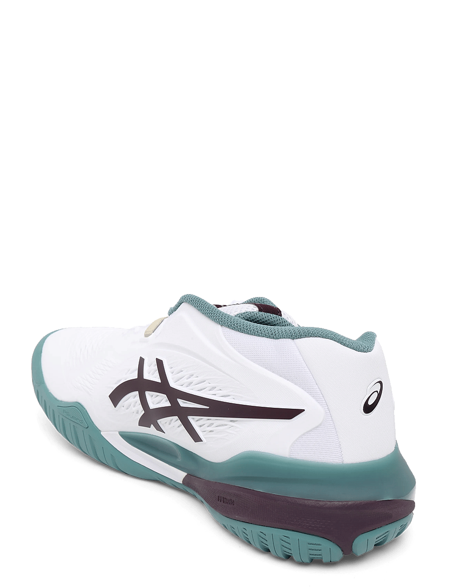 Asics - GEL-RESOLUTION X - tennisschuhe - white/dark aubergine - 1