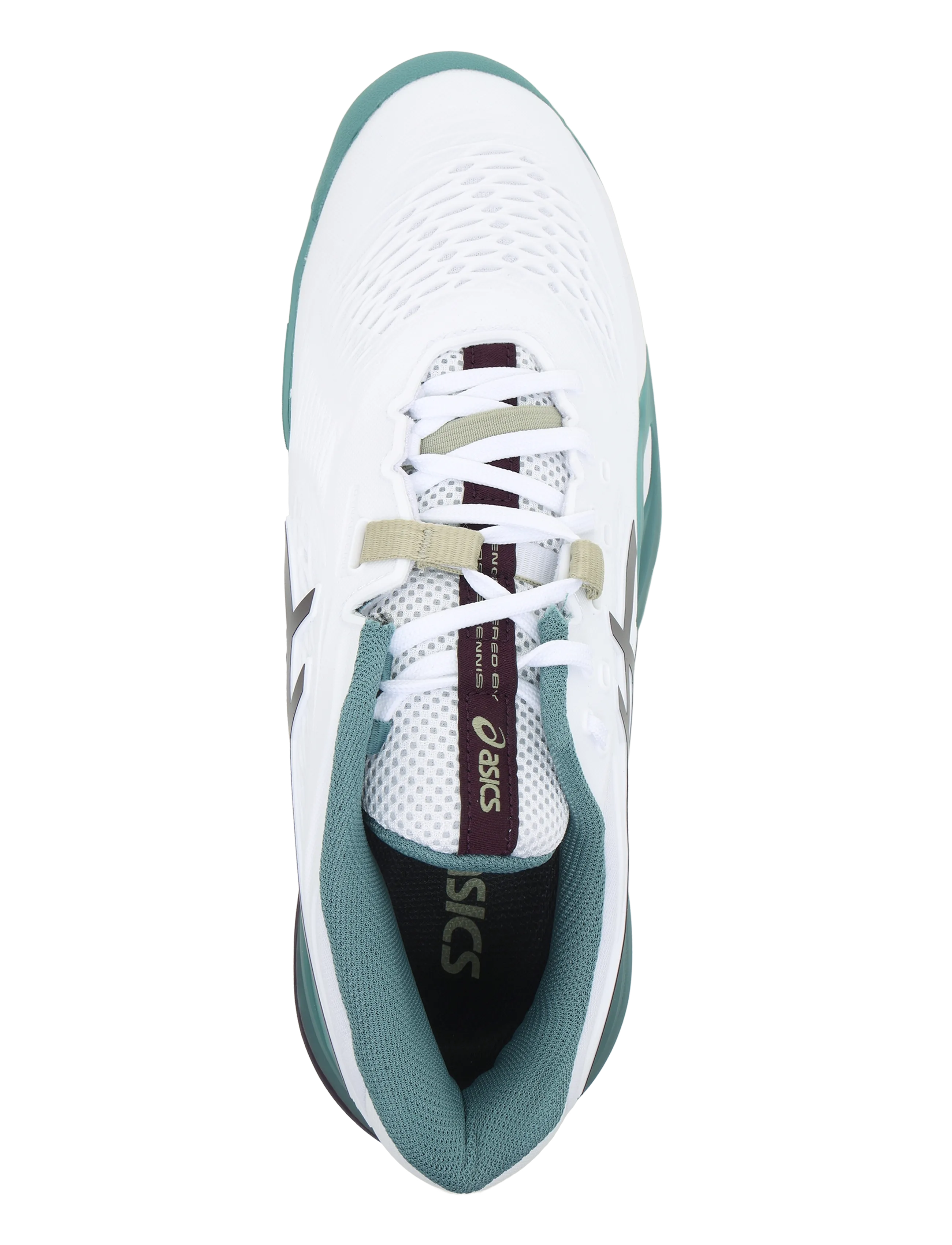 Asics - GEL-RESOLUTION X - tennissko - white/dark aubergine - 3