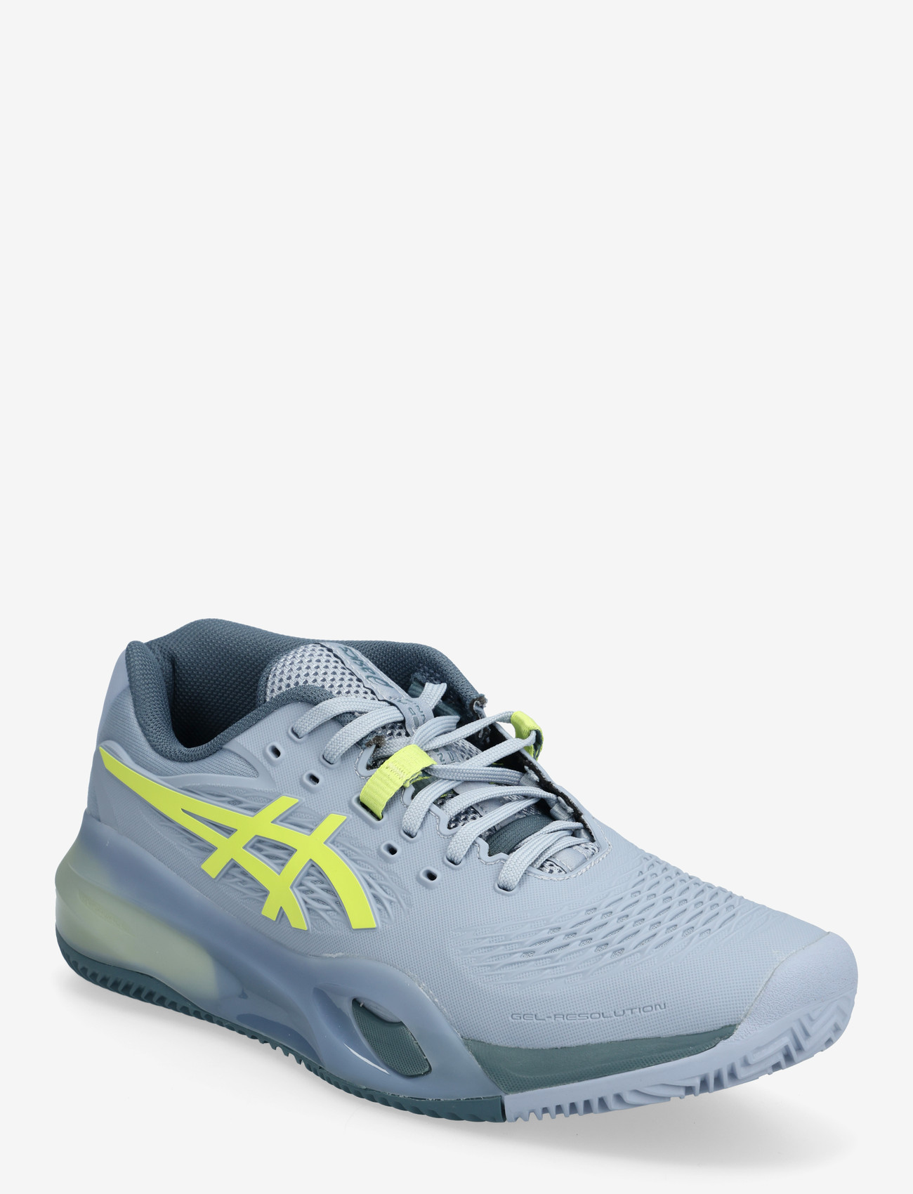 Asics - GEL-RESOLUTION X CLAY - tennisschoenen - grey blue/pistachio - 0