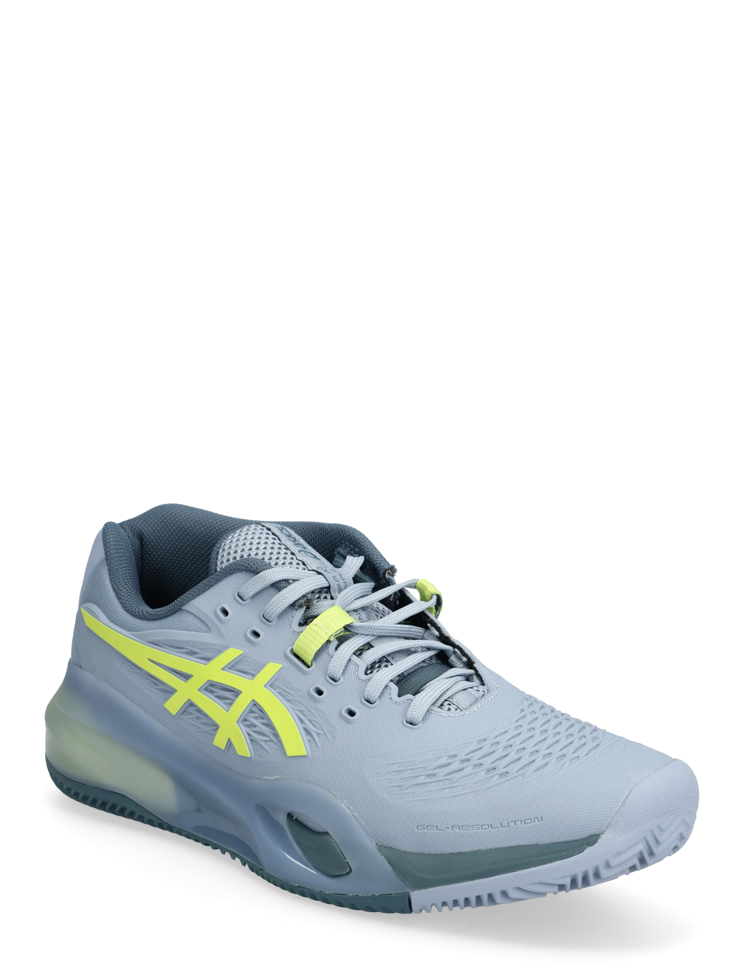 Asics GEL-RESOLUTION X CLAY - Sko - GREY BLUE/PISTACHIO / grey