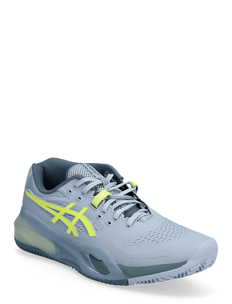 Asics - GEL-RESOLUTION X CLAY - tennisschoenen - grey blue/pistachio - 0