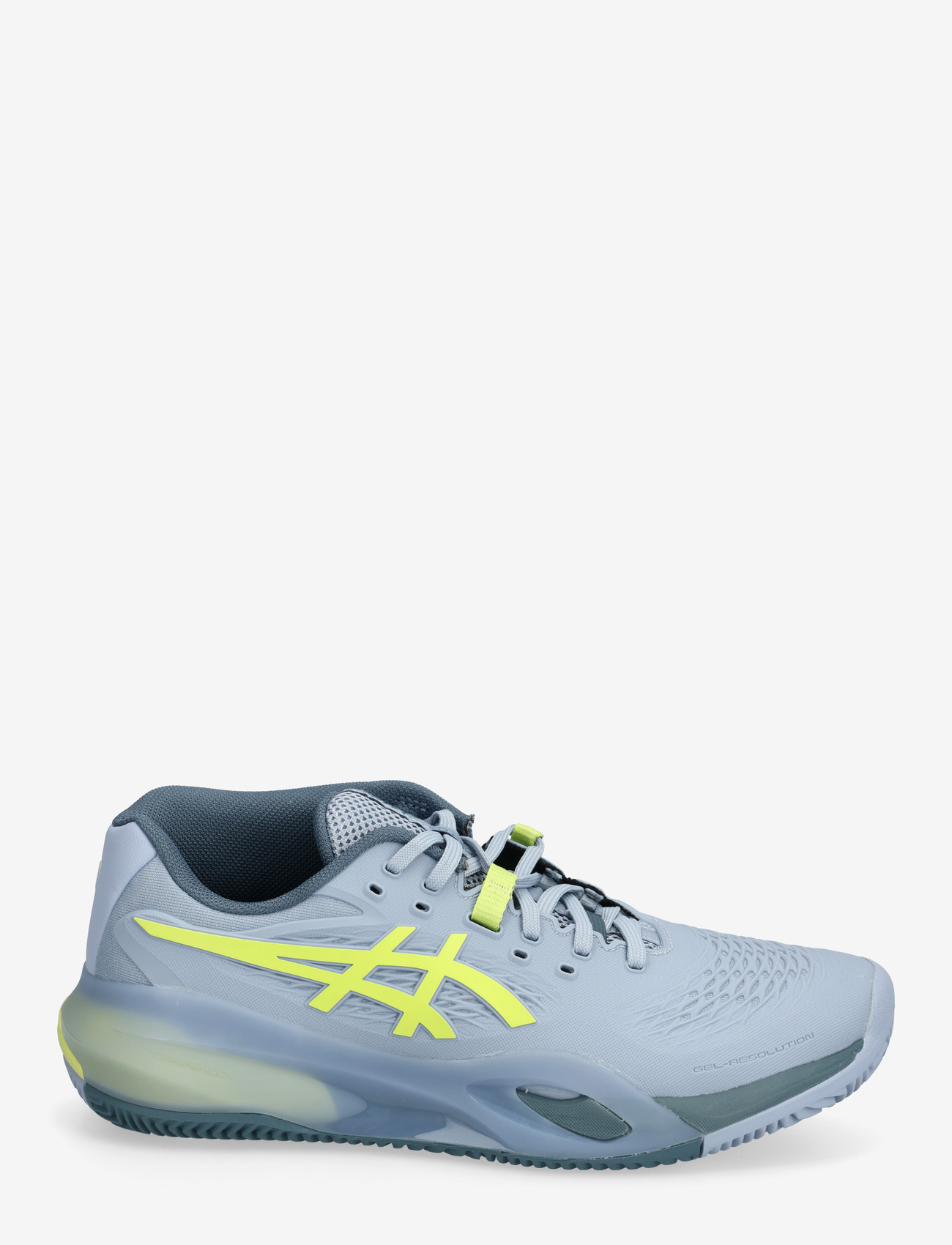 Asics - GEL-RESOLUTION X CLAY - tennisschoenen - grey blue/pistachio - 1