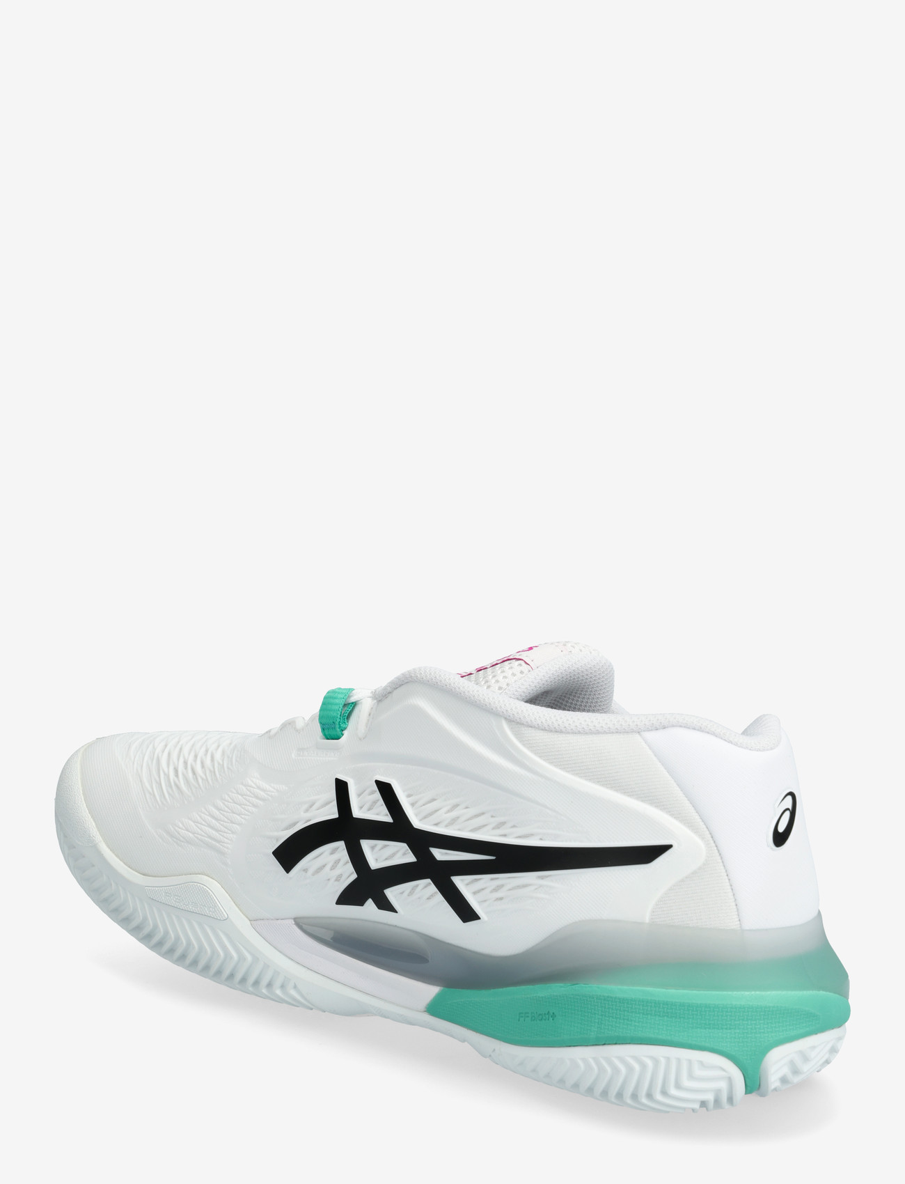 Asics - GEL-RESOLUTION X CLAY - tennisschoenen - white/aurora green - 2