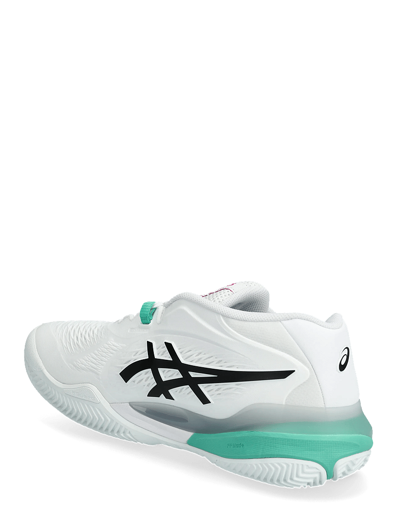 Asics - GEL-RESOLUTION X CLAY - tennisschoenen - white/aurora green - 2