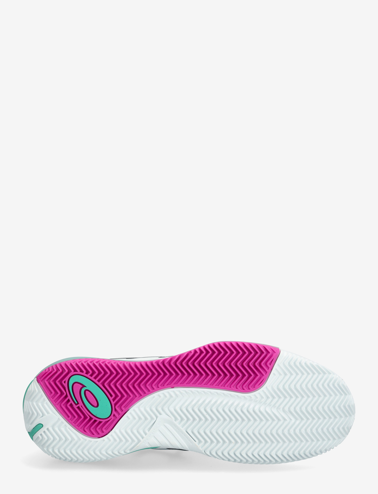 Asics - GEL-RESOLUTION X CLAY - tennisschoenen - white/aurora green - 4