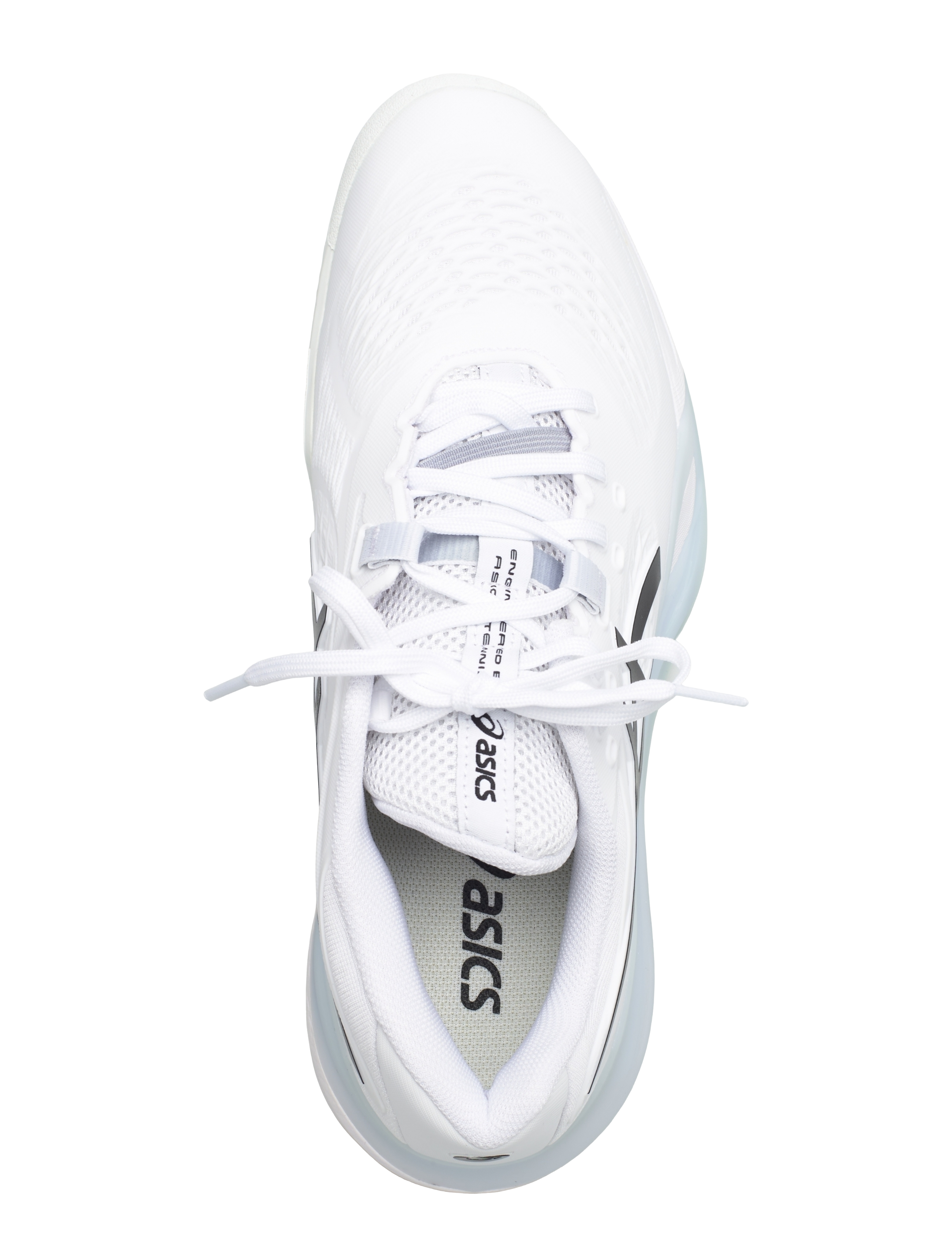 Asics - GEL-RESOLUTION X CLAY - ketsjersportsko - white/black - 3
