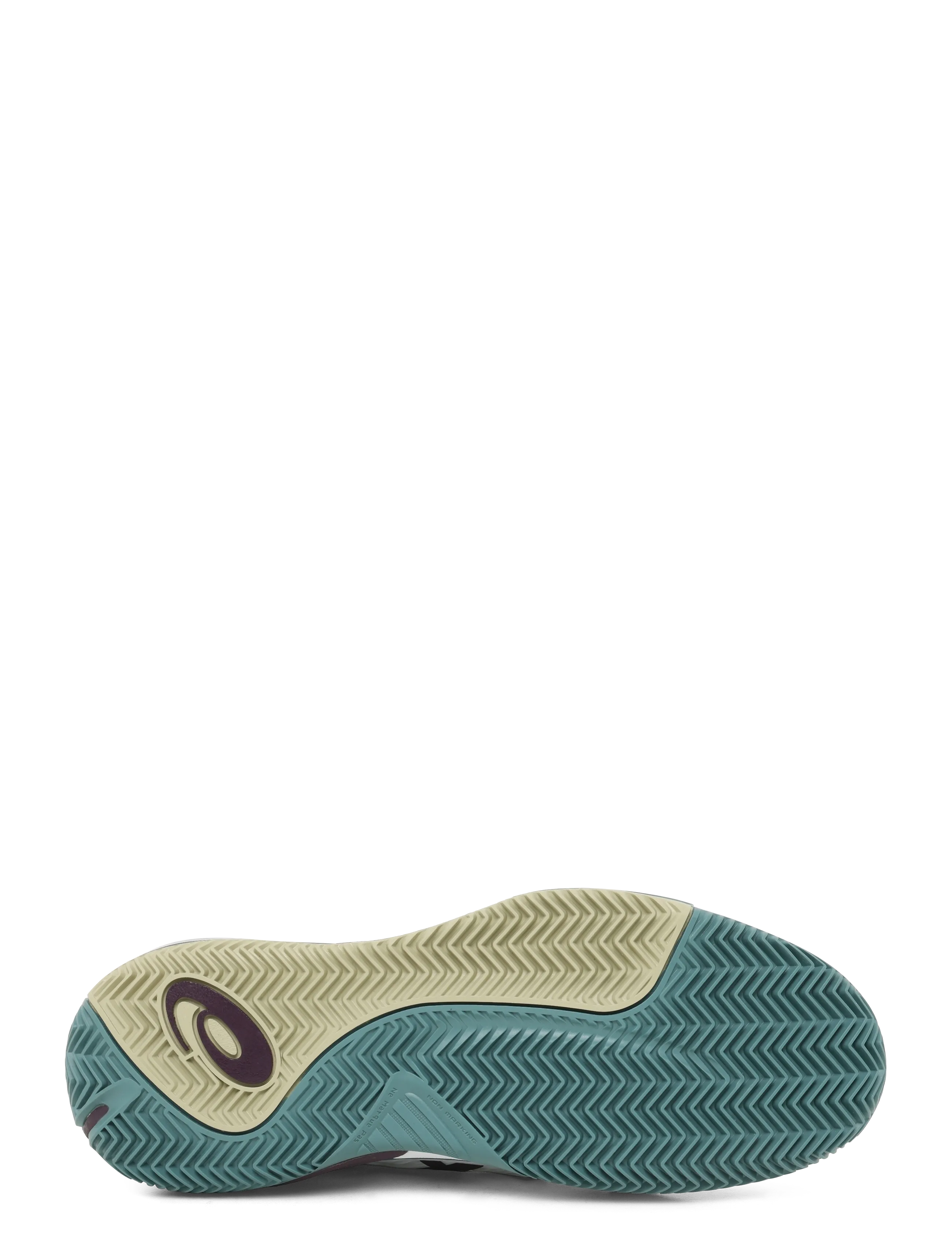 Asics - GEL-RESOLUTION X CLAY - tennissko - white/dark aubergine - 4
