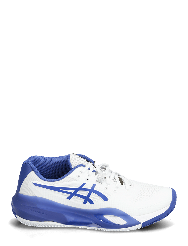 Asics - GEL-RESOLUTION X CLAY - tennis shoes - white/dark cobalt - 1