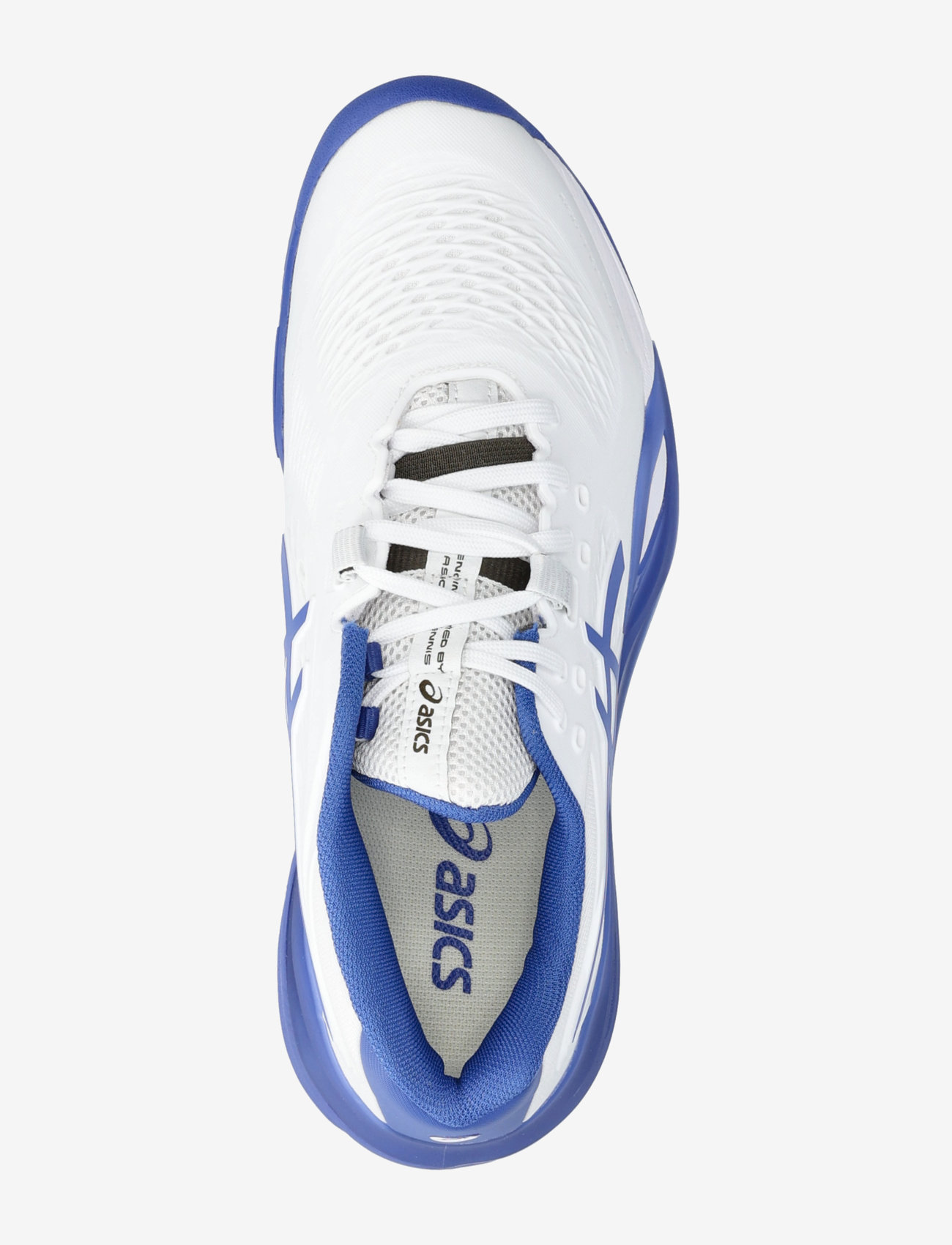 Asics - GEL-RESOLUTION X CLAY - tennisskor - white/dark cobalt - 3