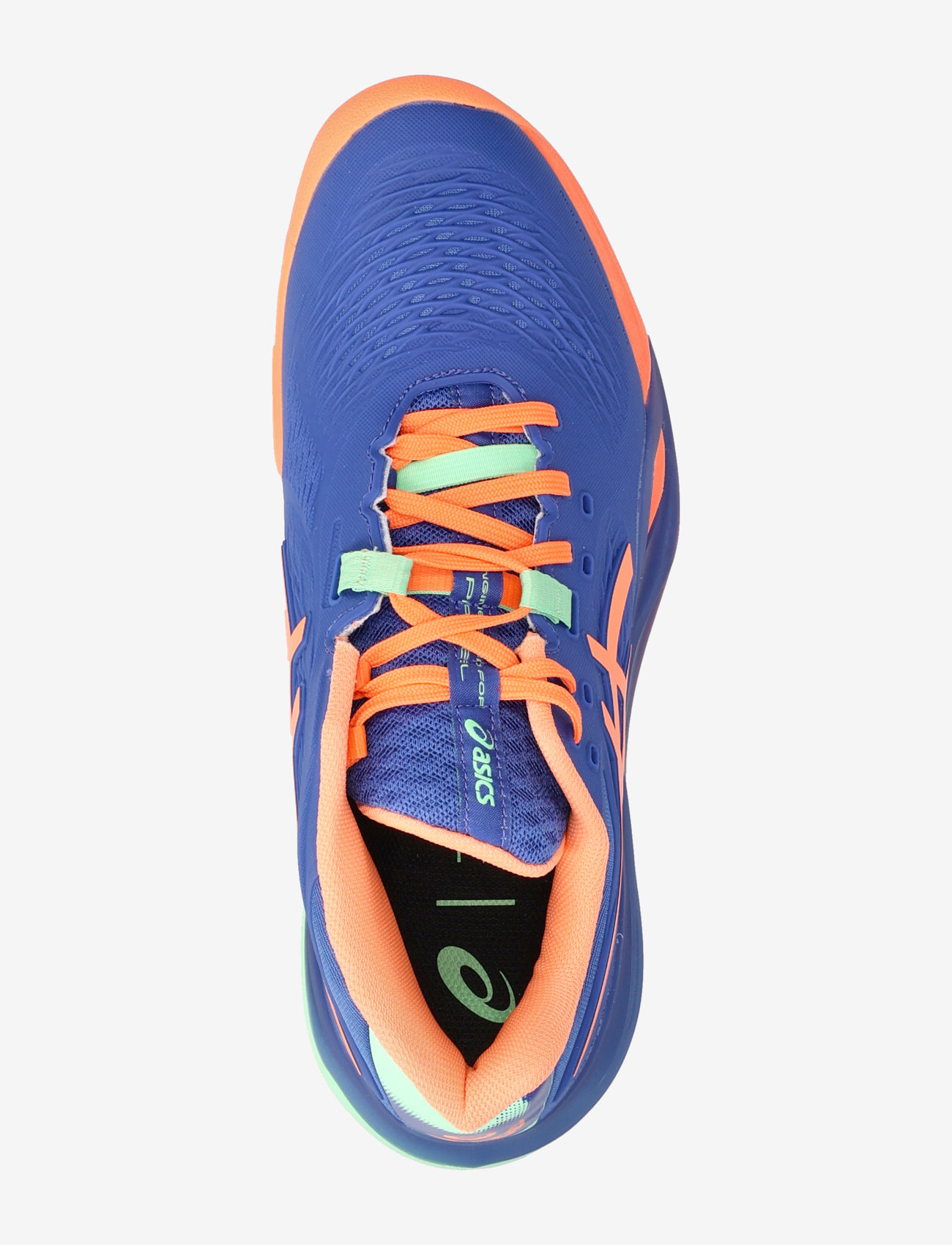 Asics - GEL-RESOLUTION X PADEL - padelsko - dark cobalt/vivid coral - 3