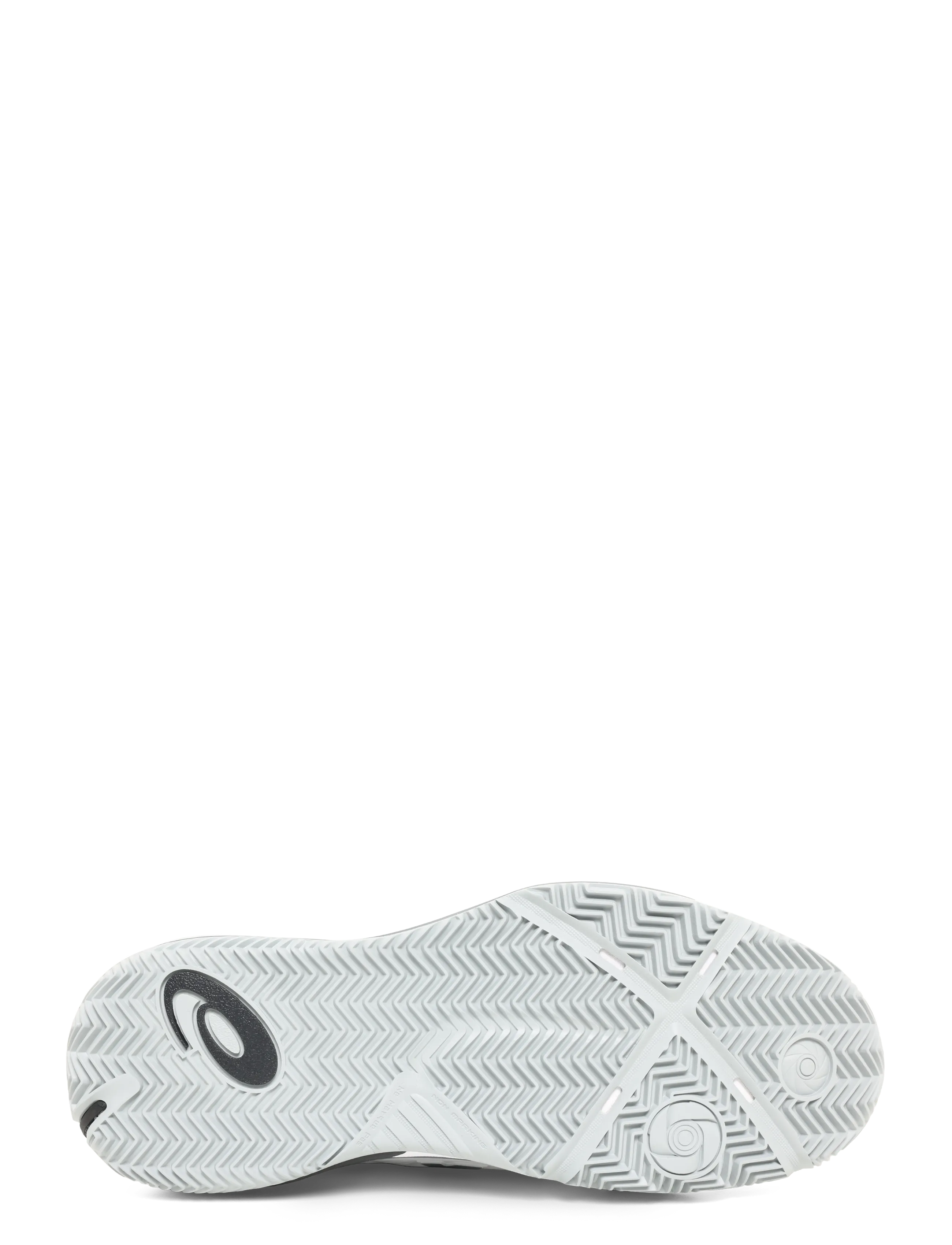 Asics - GEL-RESOLUTION X PADEL - padelskor - white/steel grey - 4