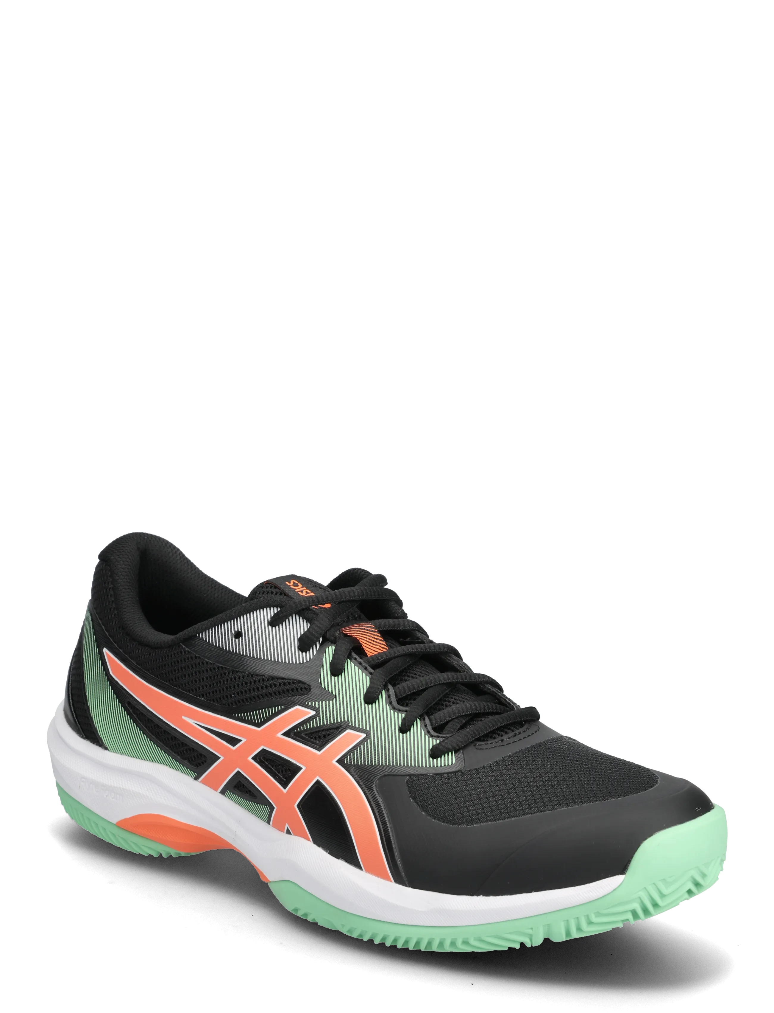 BLACK/VIVID CORAL